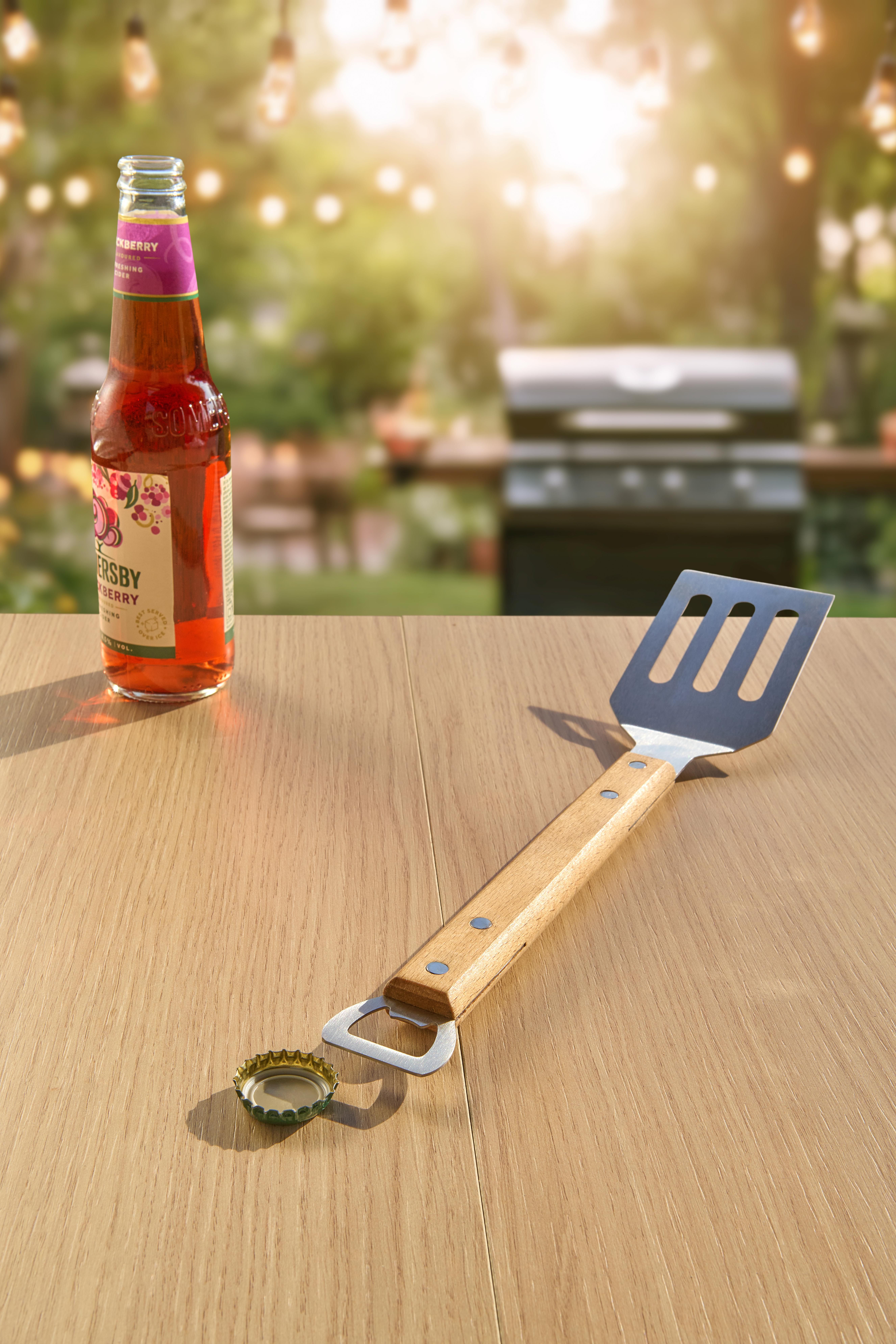 Spatule pour barbecue en acier inoxydable Saphira