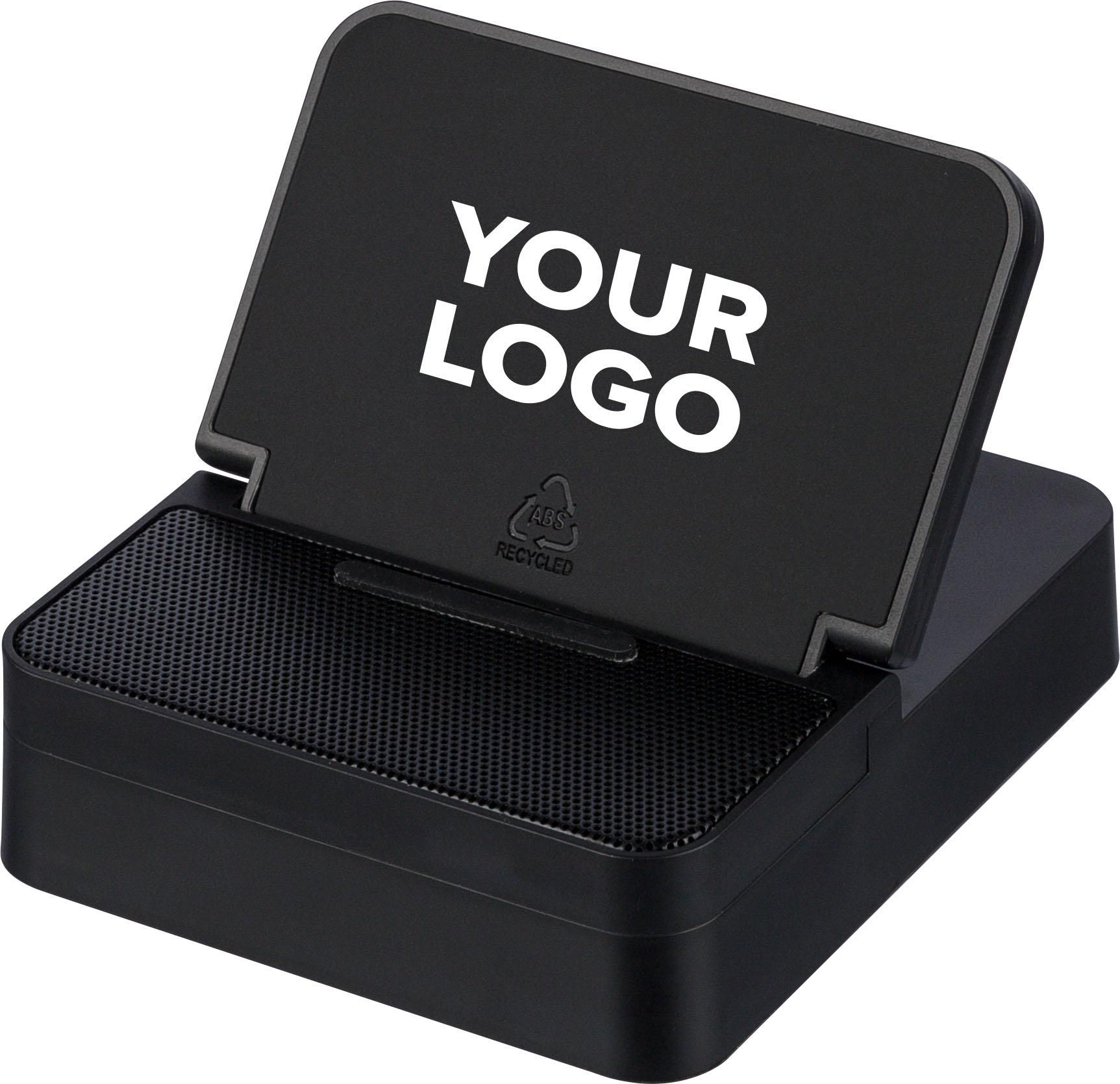 Power bank sans fil 3 en 1 en ABS recyclé Elias