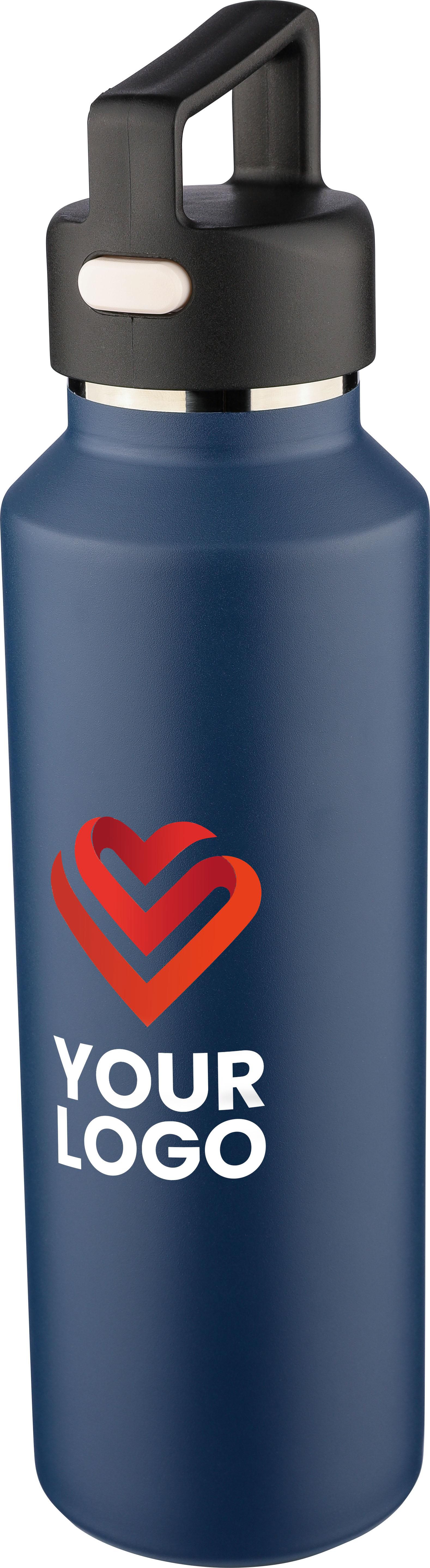 Gourde double paroi de 600 ml en acier inoxydable recyclé Mace