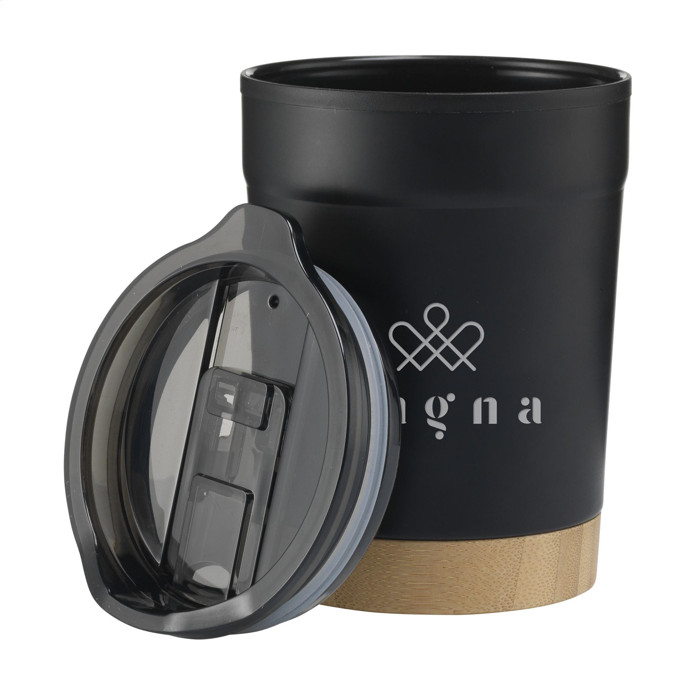 Kobe Bamboo RCS Recycled Steel 350 ml mug