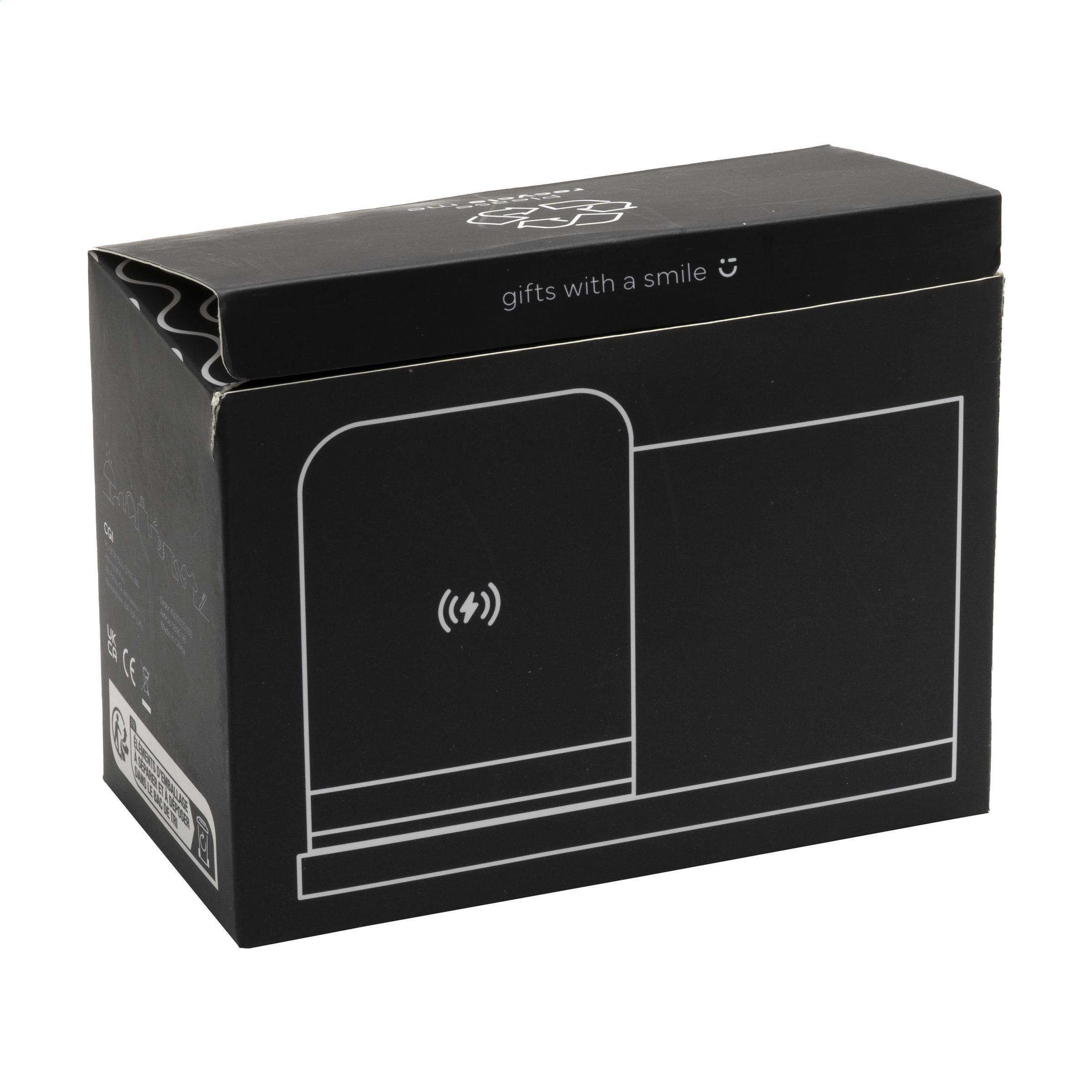 Bamboo Boss 15W support de charge/porte-stylo