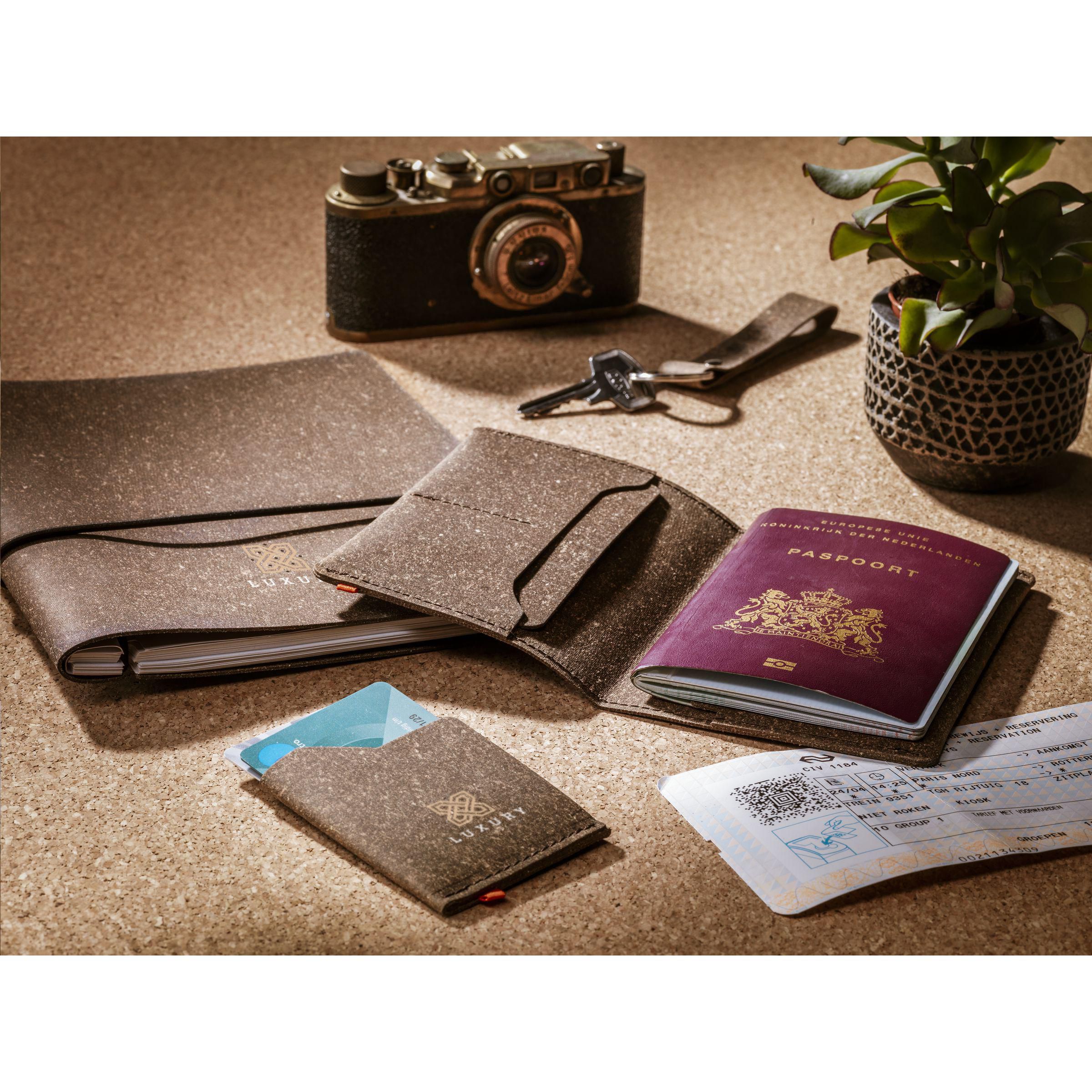 Recycled Leather Refillable Notebook A5 carnet de notes