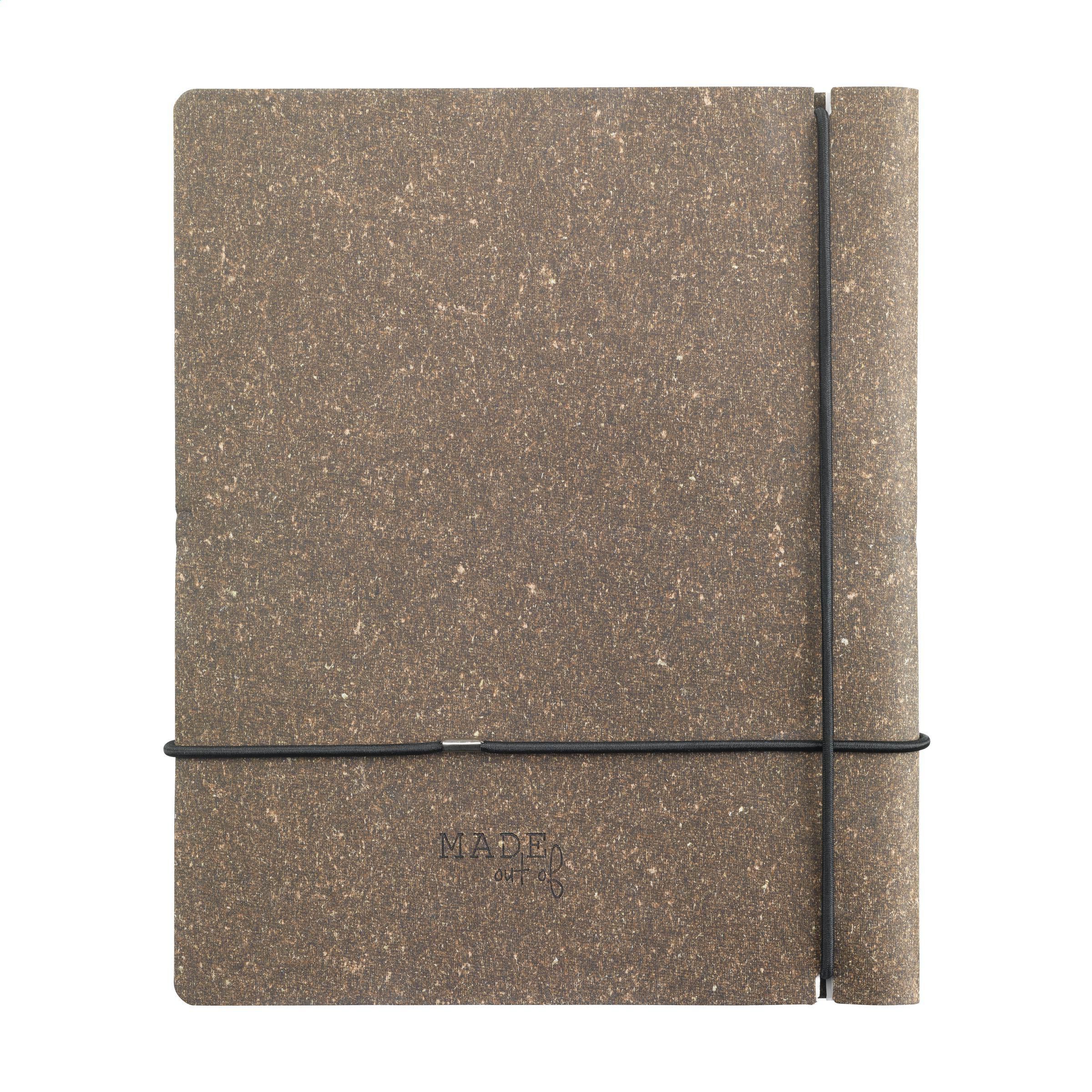 Recycled Leather Refillable Notebook A5 carnet de notes