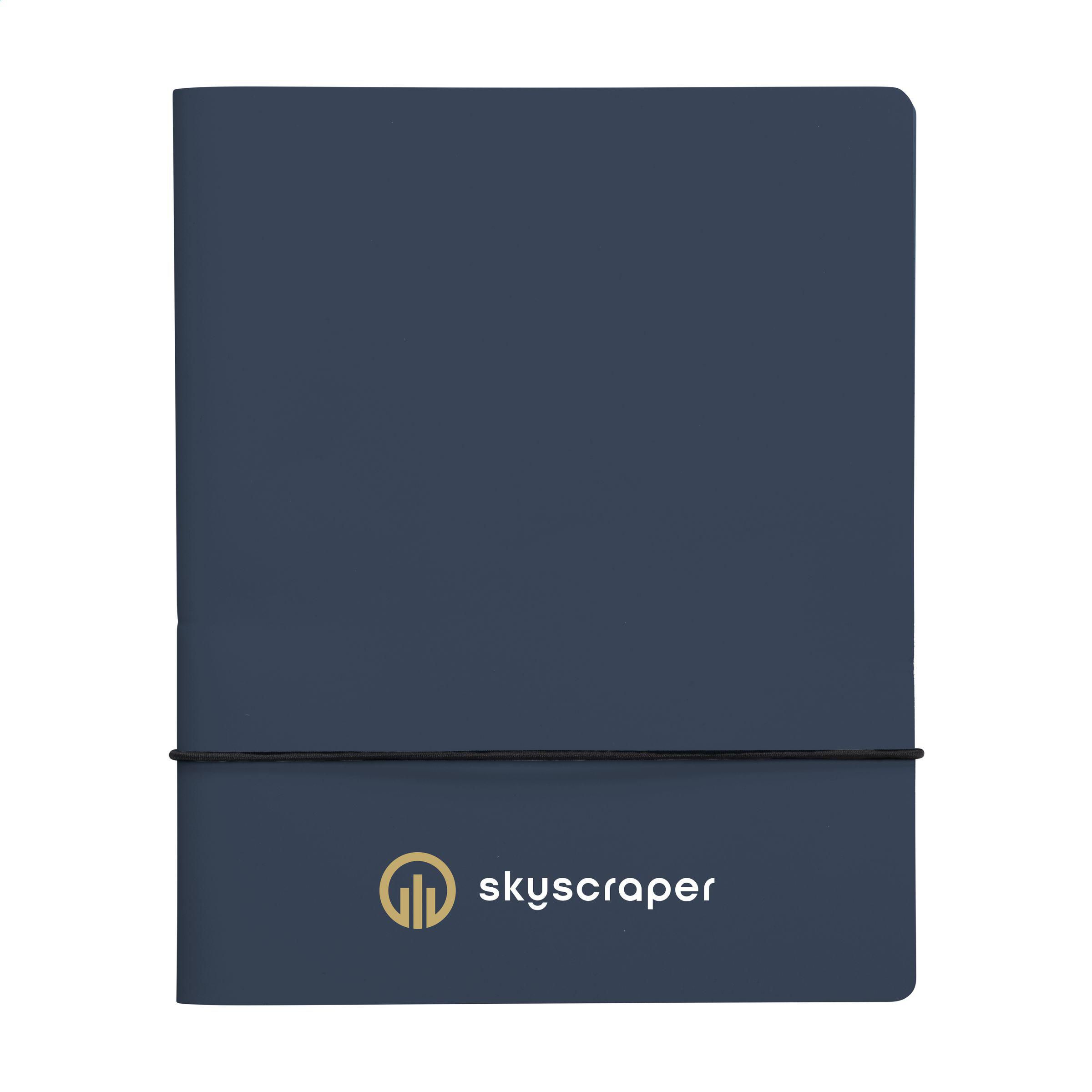 Recycled Leather Refillable Notebook A5 Notizbuch