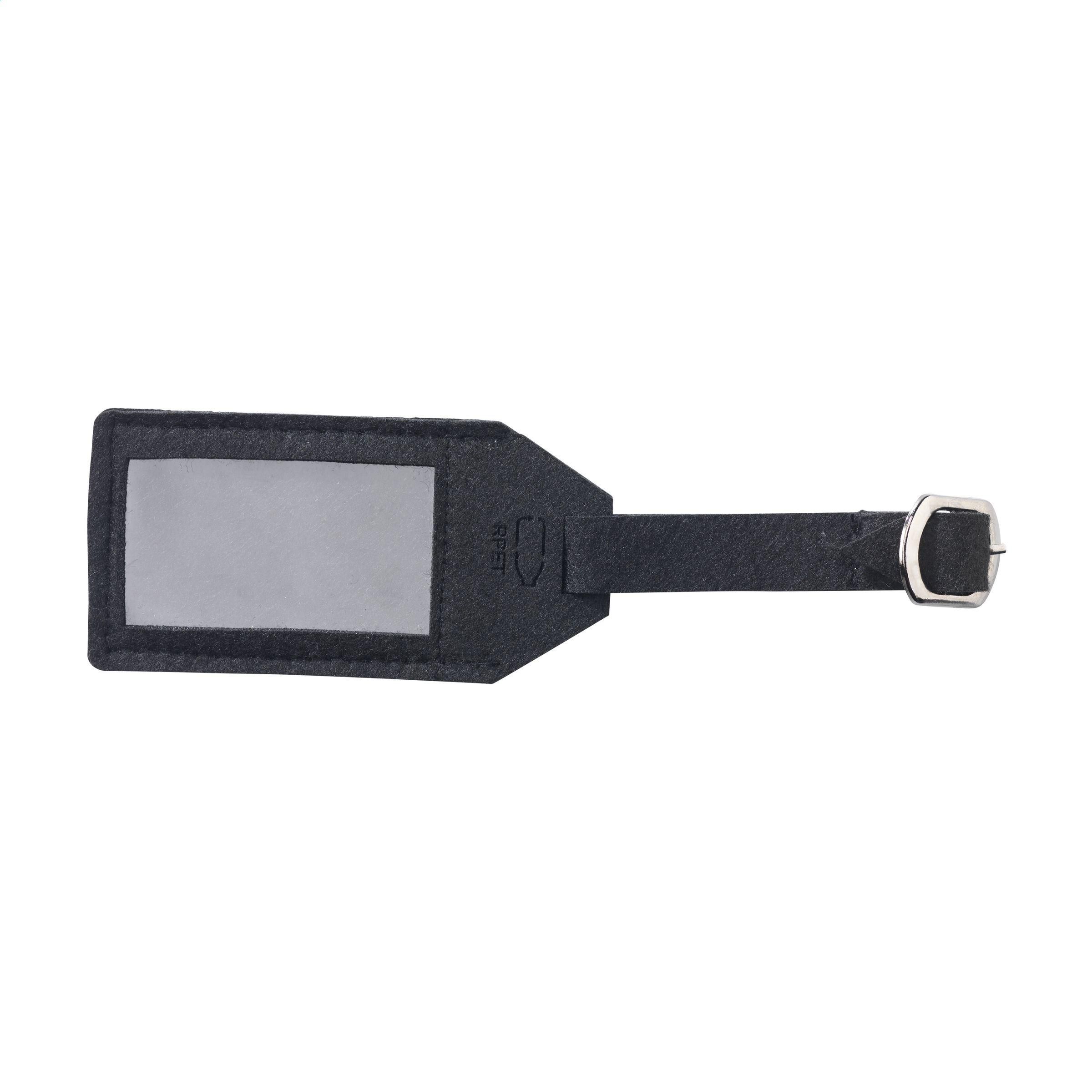 RPET Felt GRS Luggage Tag étiquette de bagage