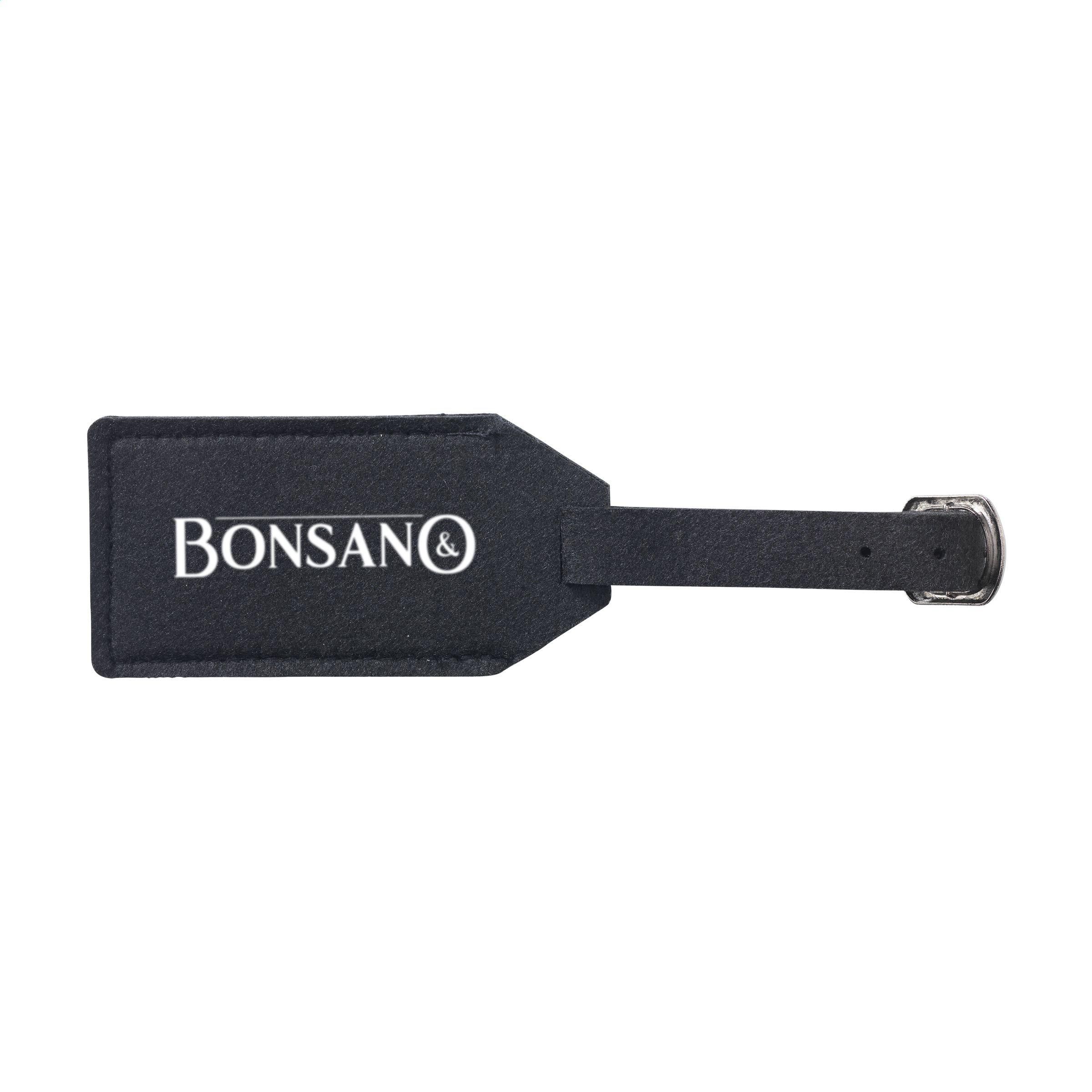 RPET Felt GRS Luggage Tag étiquette de bagage