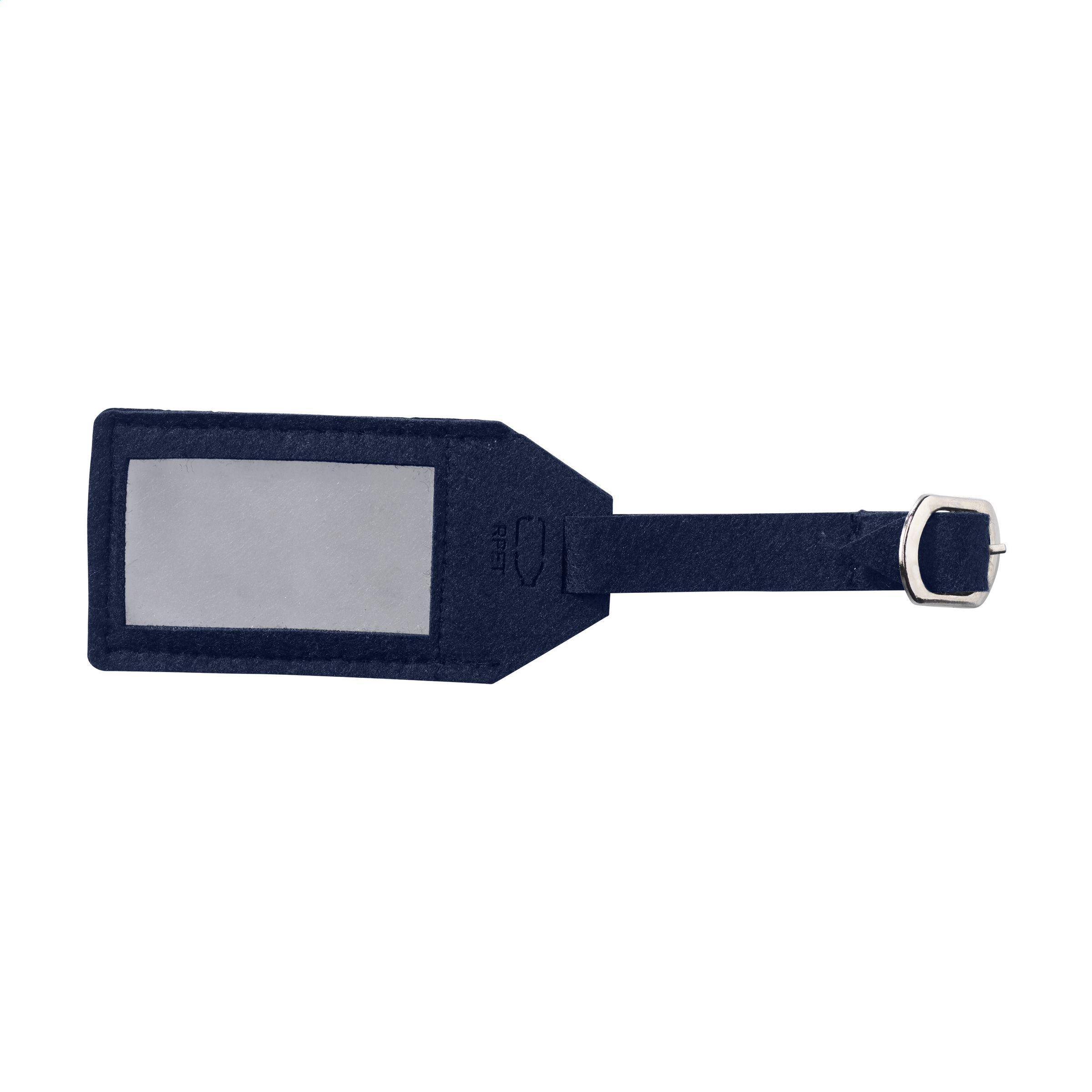 RPET Felt GRS Luggage Tag étiquette de bagage