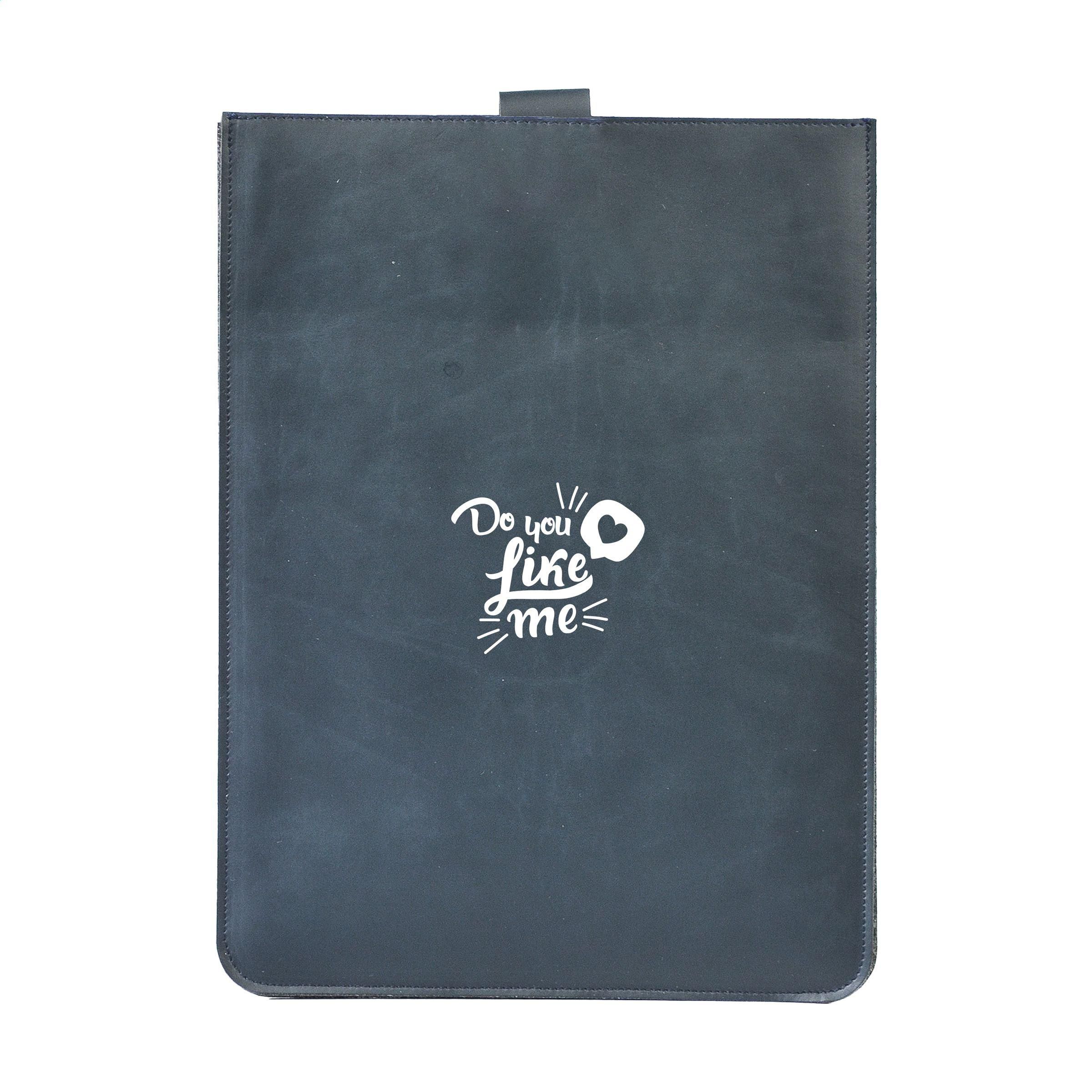 Recycled Leather Laptop Sleeve 14"