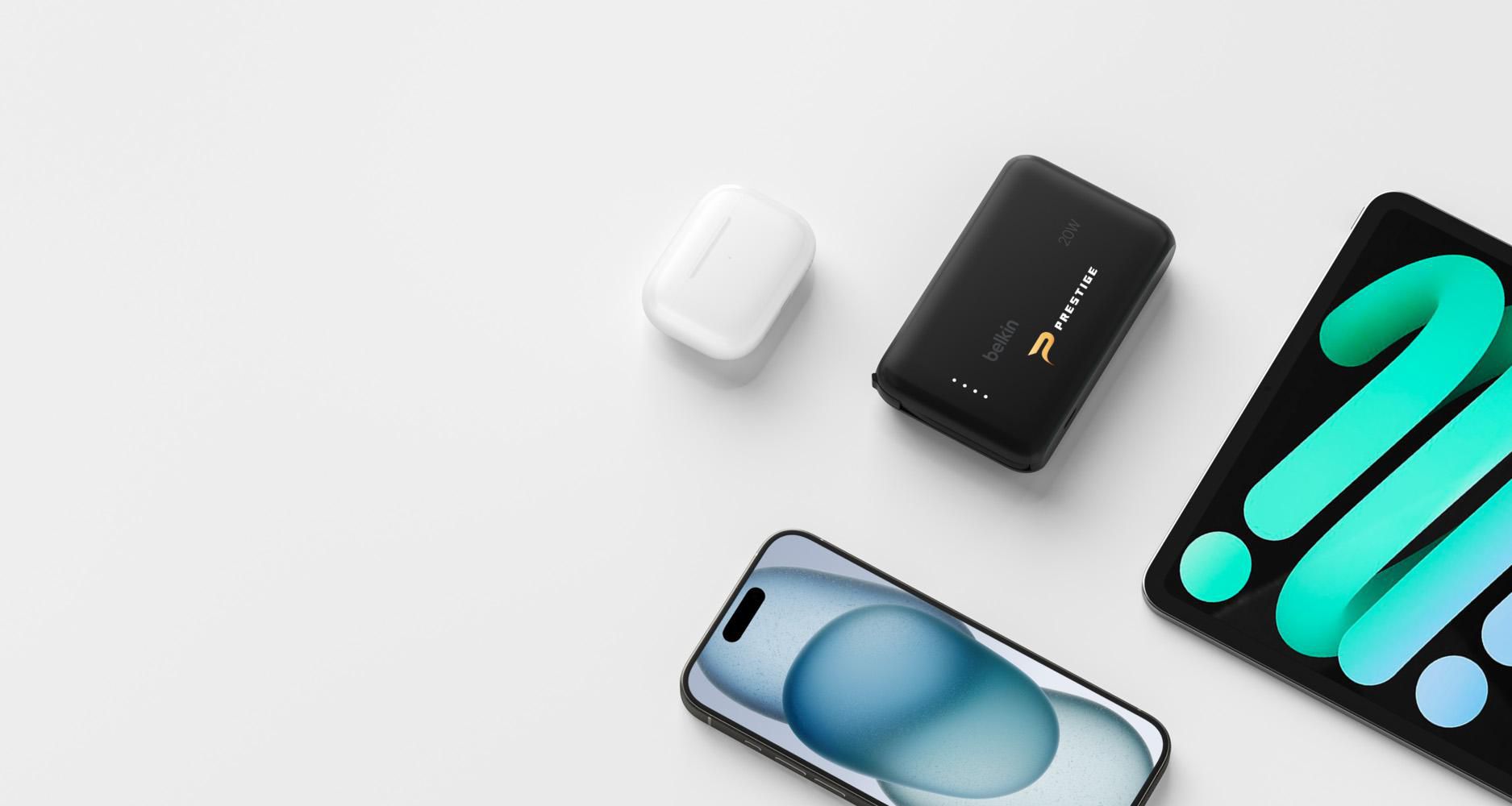 Belkin BoostCharge Power Bank 10K Câble intégré