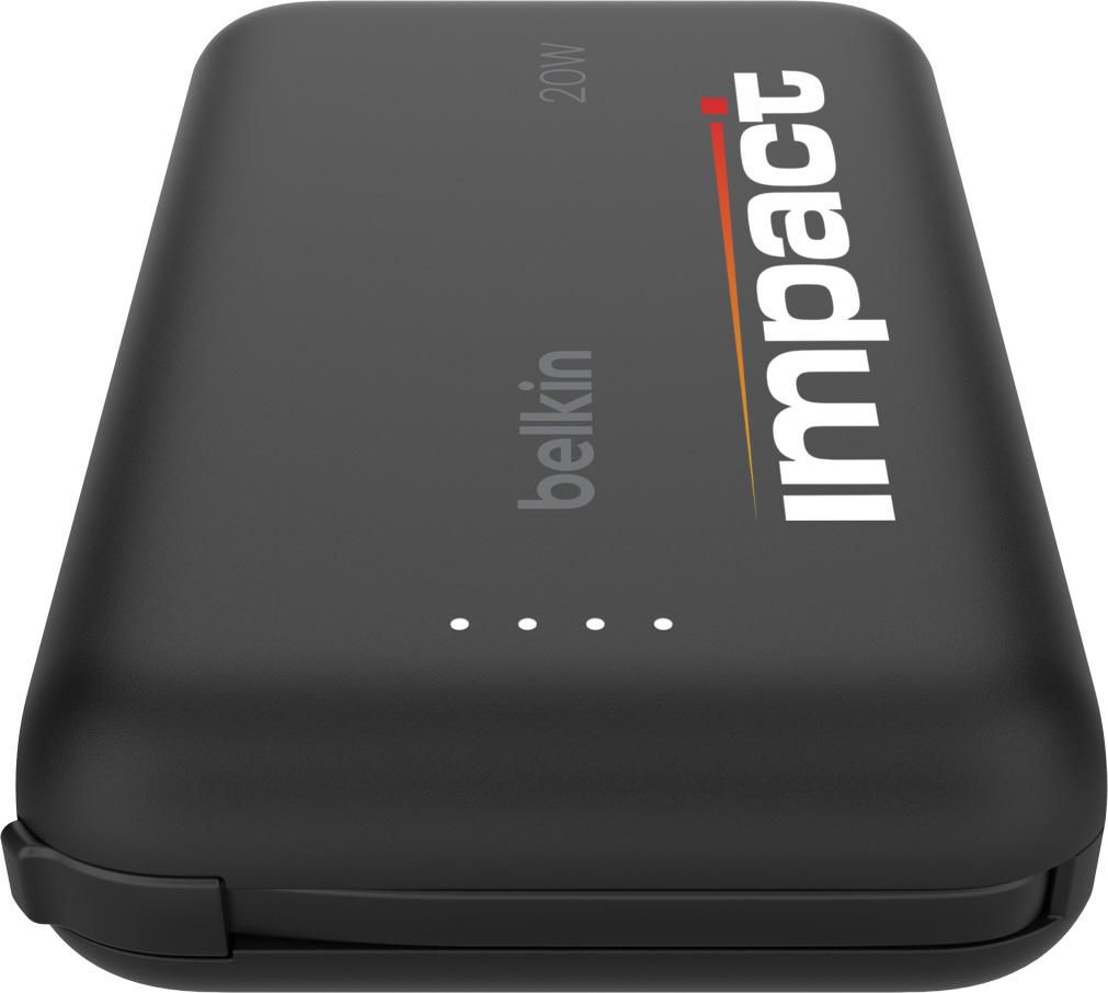 Belkin BoostCharge Power Bank 10K Câble intégré
