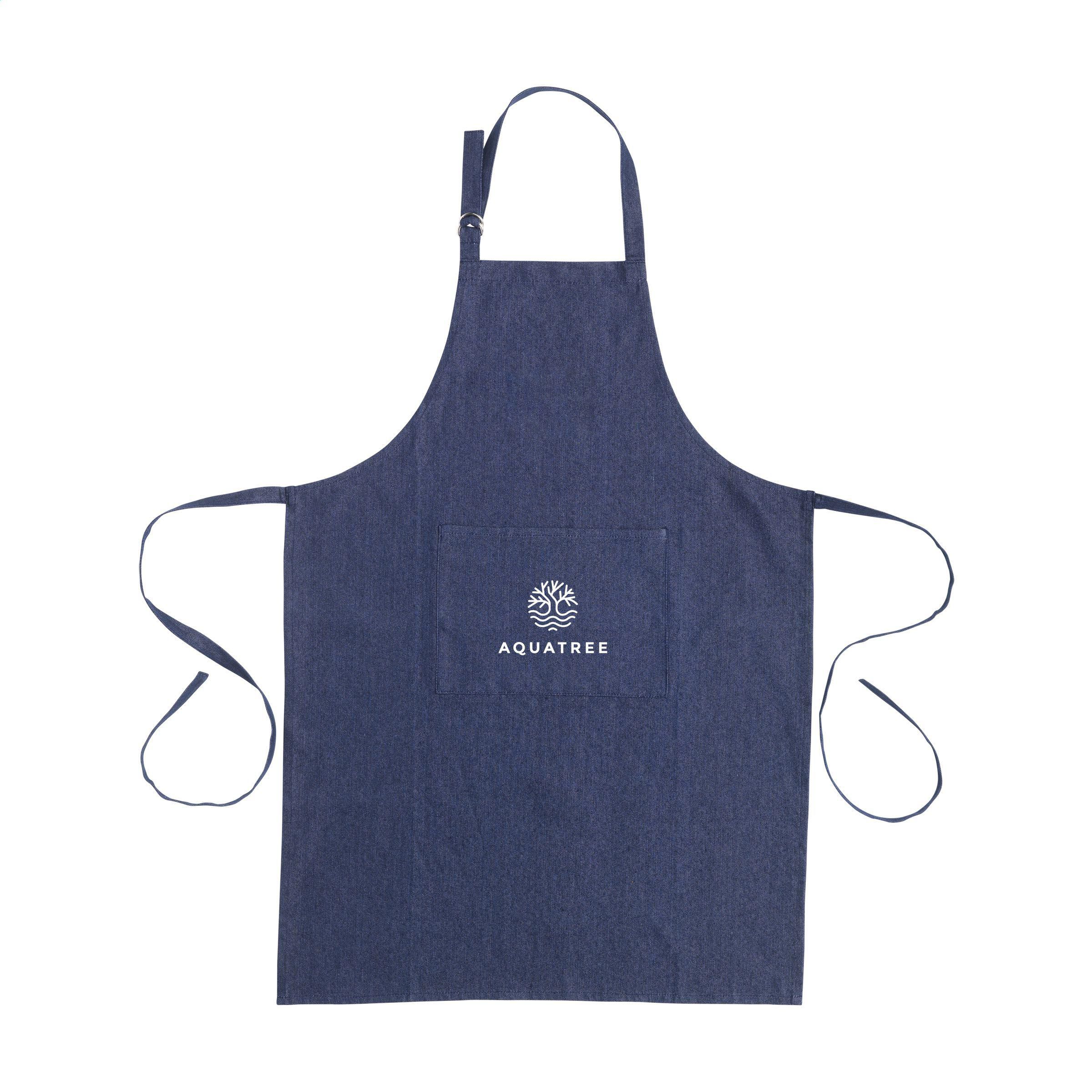 Apron GRS Recycled Denim (220 g/m²) Schürze