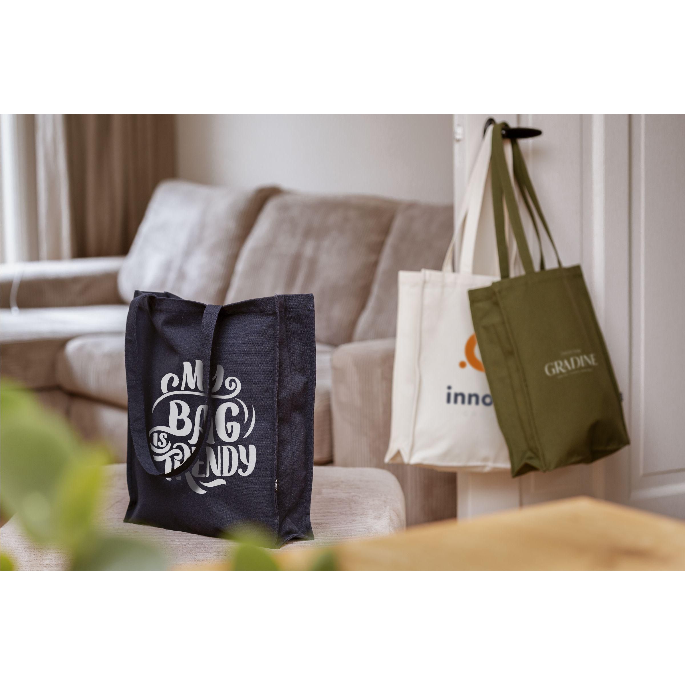 Solid Bag Colour GRS Recycled Canvas (340 g/m²) sac