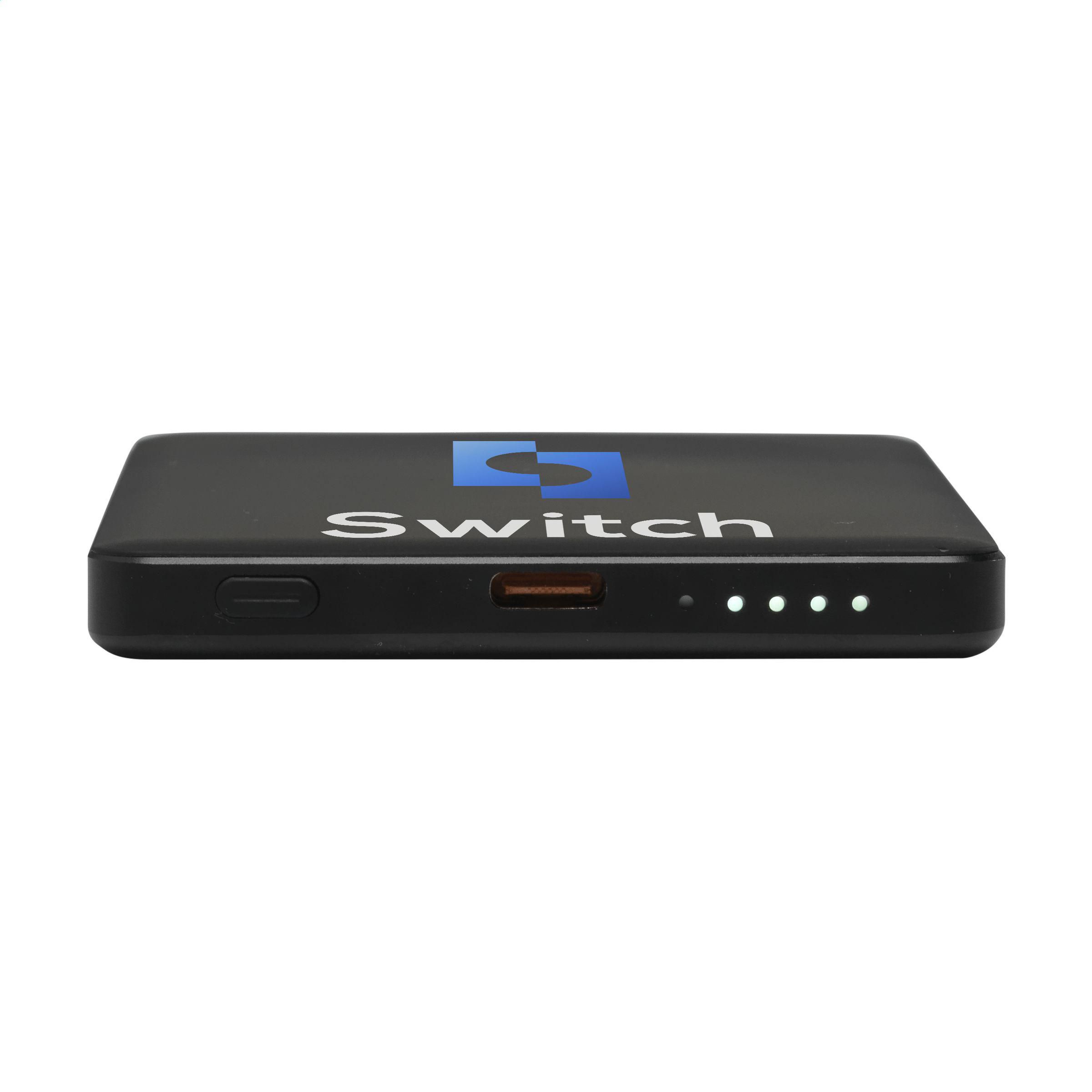 Wireless RCS Recycled Alu Magsafe Powerbank 5000