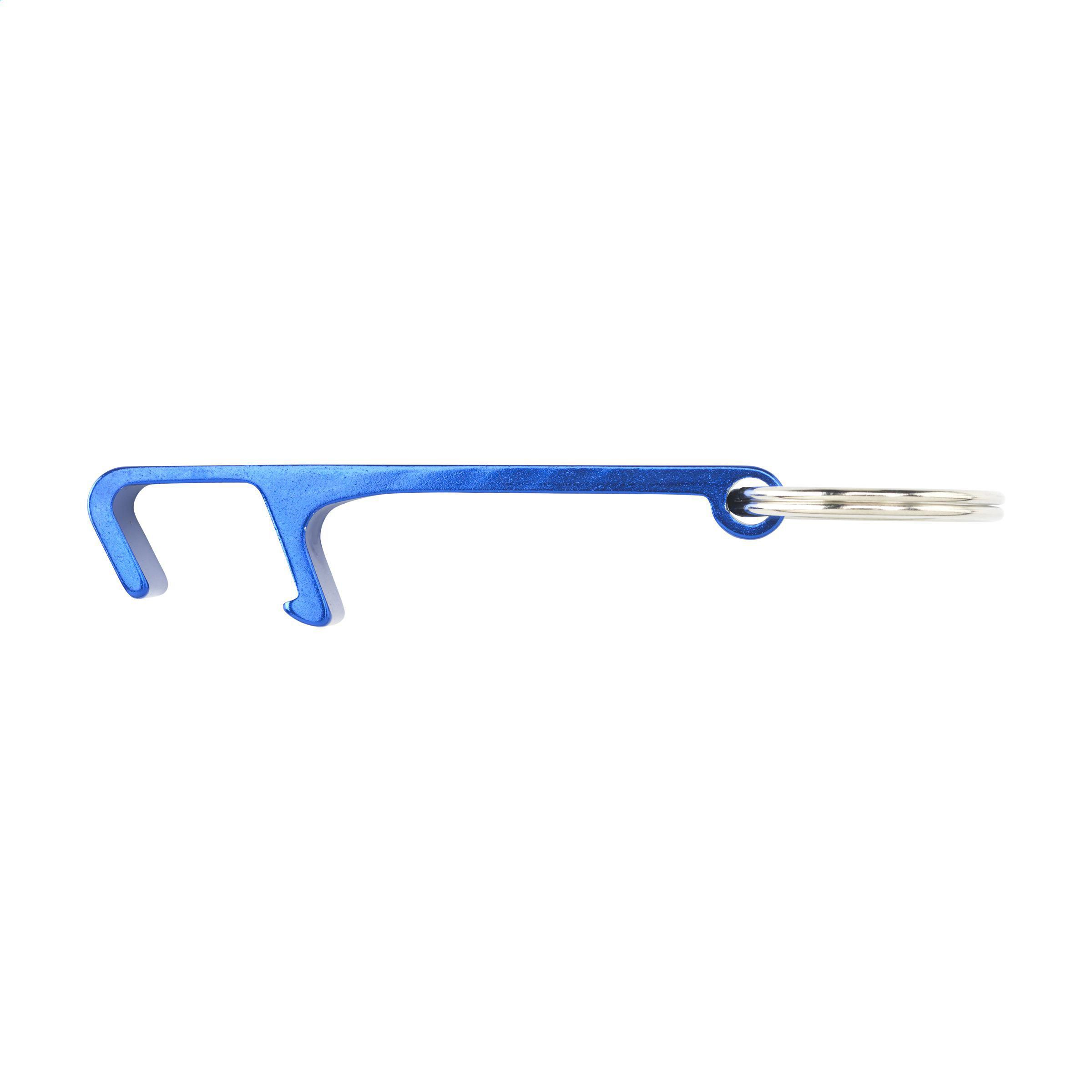 Alu Opener Phone Stand GRS Recycled porte-clés