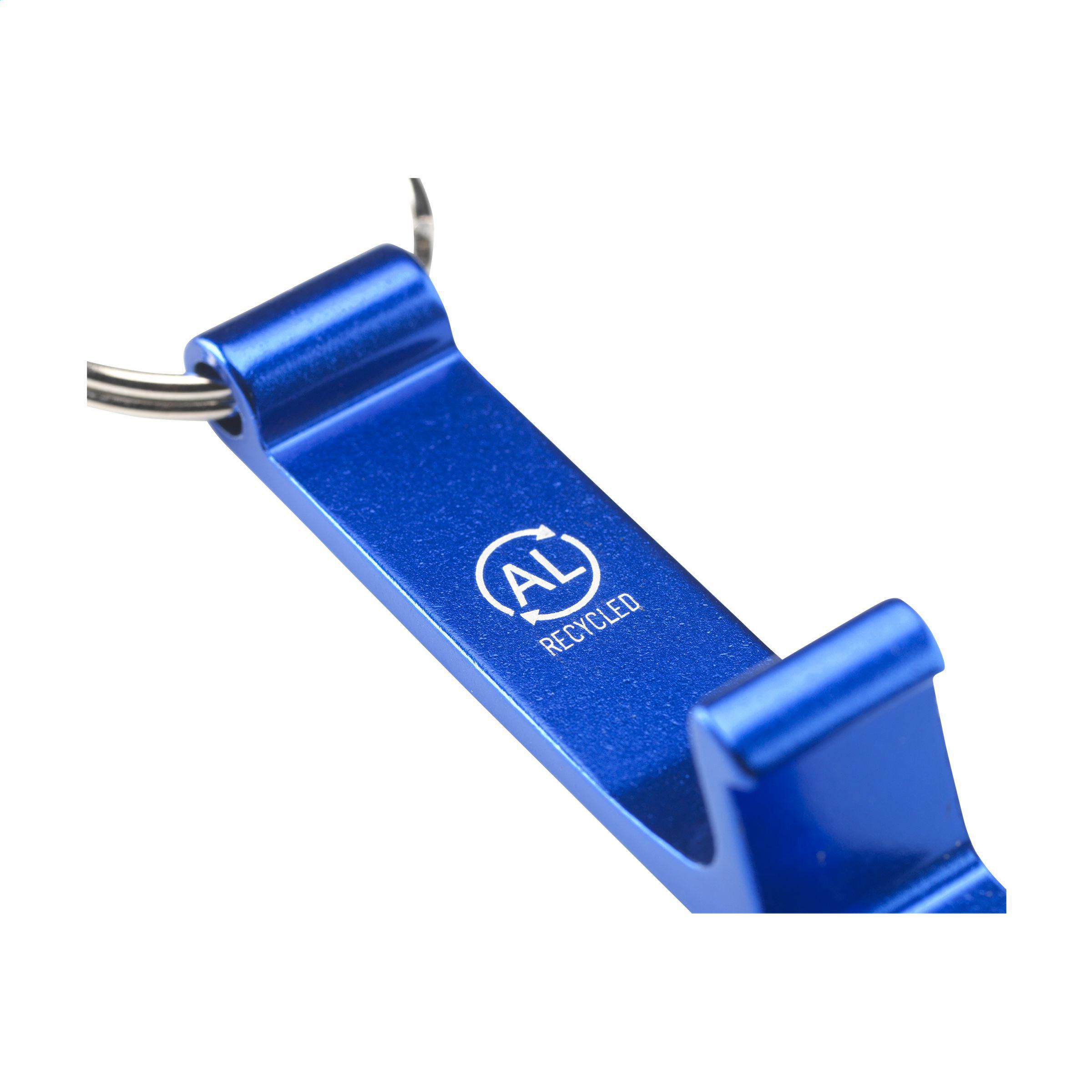 Alu Opener Phone Stand GRS Recycled porte-clés