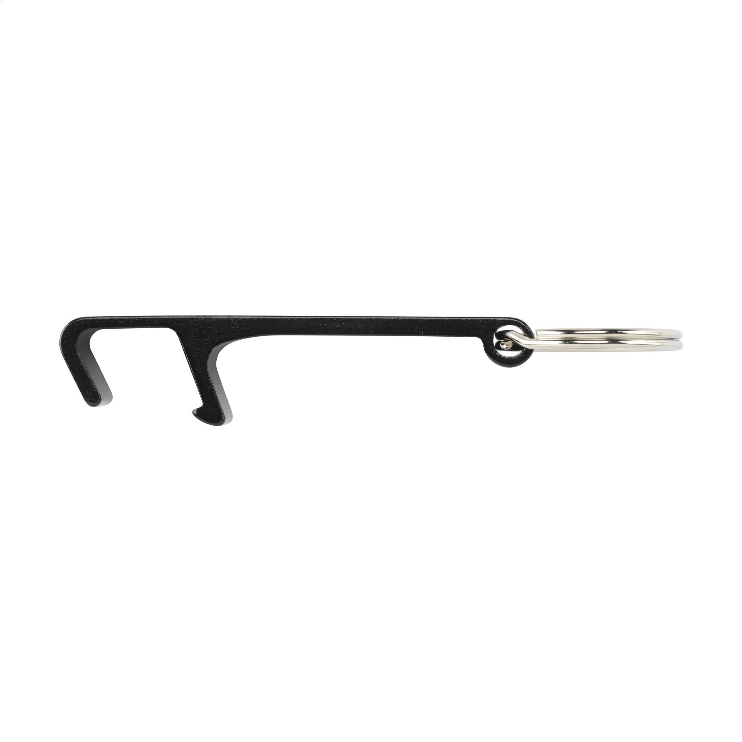 Alu Opener Phone Stand GRS Recycled porte-clés