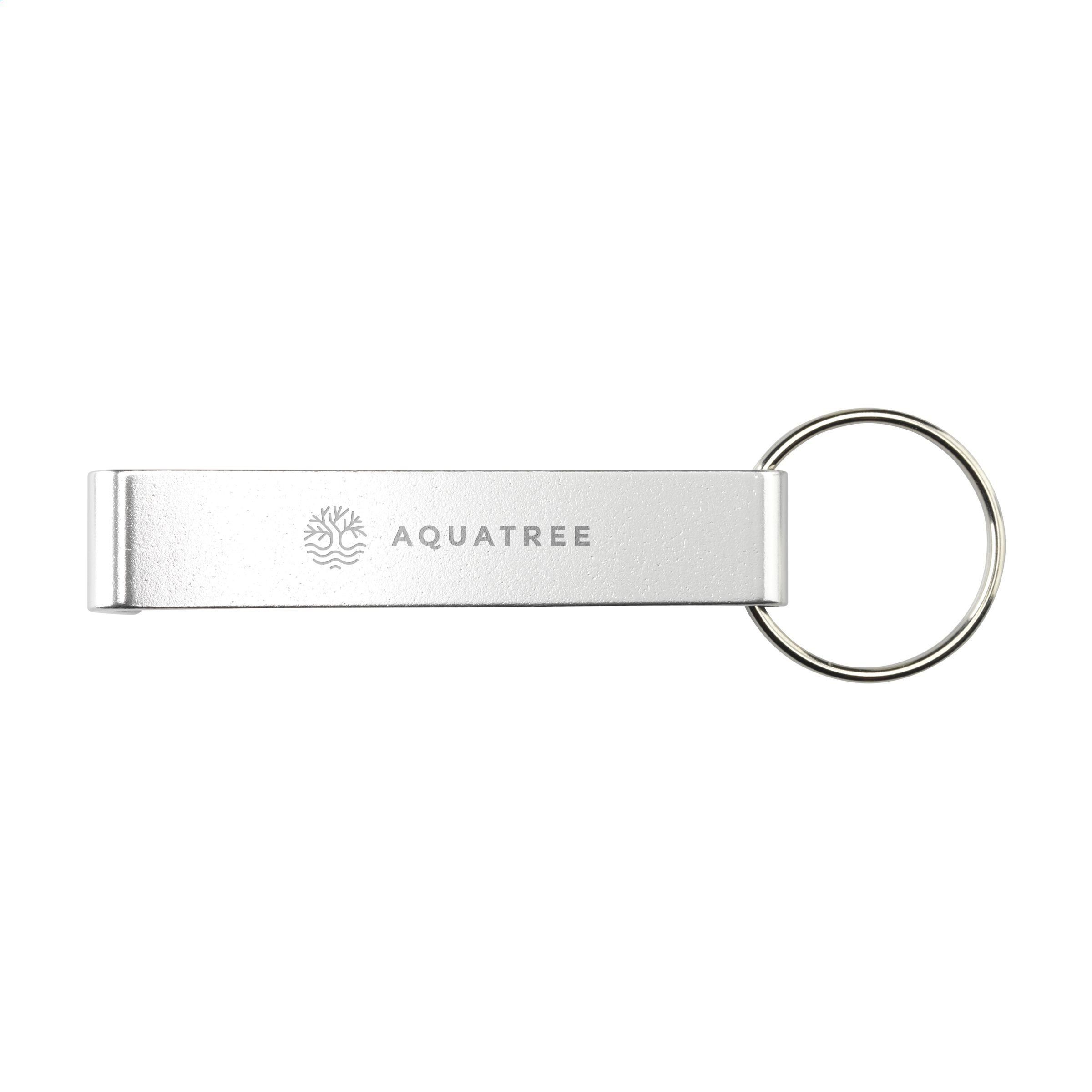 Alu Opener Phone Stand GRS Recycled porte-clés