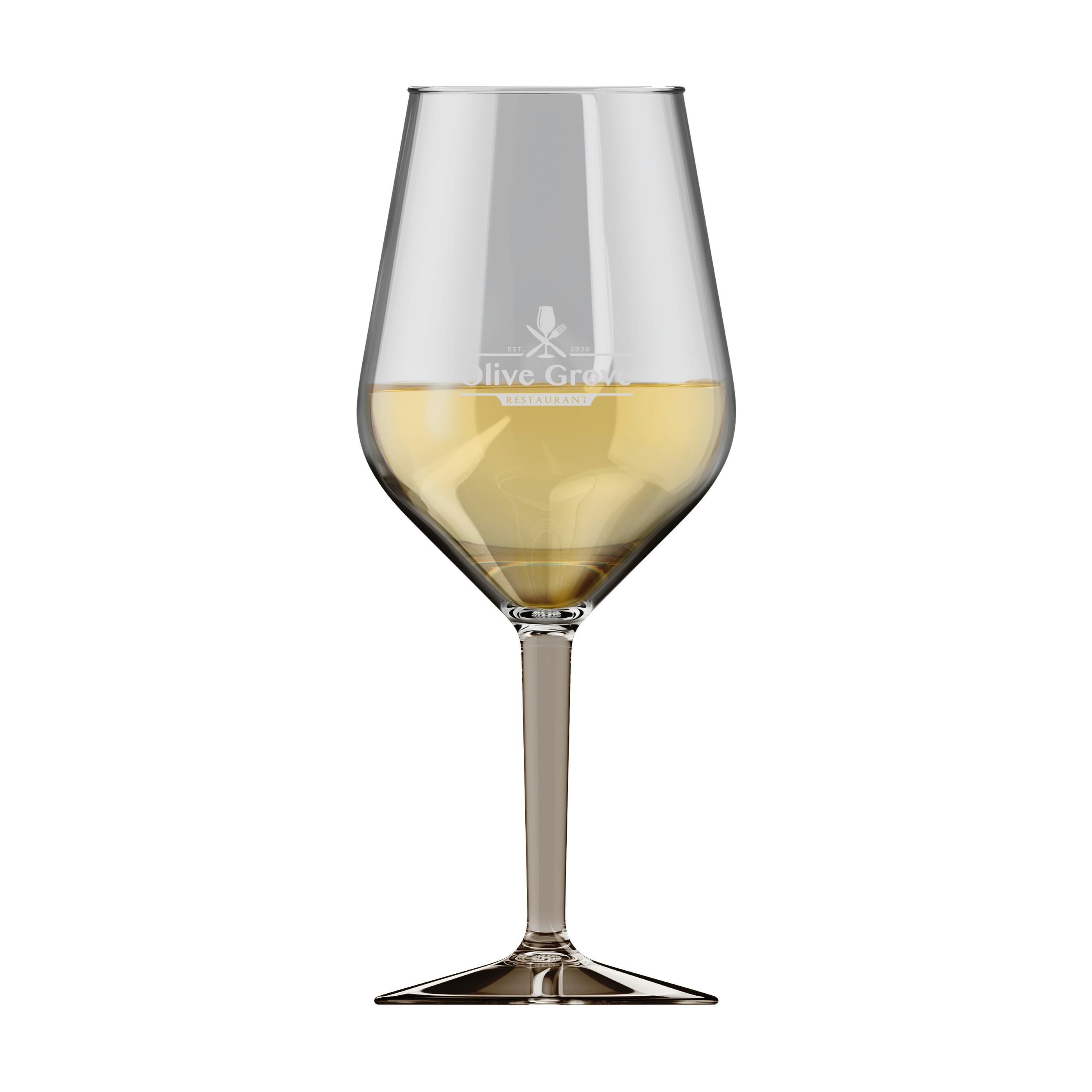 HappyGlass Lady Abigail Trans Verre à Vin Tritan 470 ml
