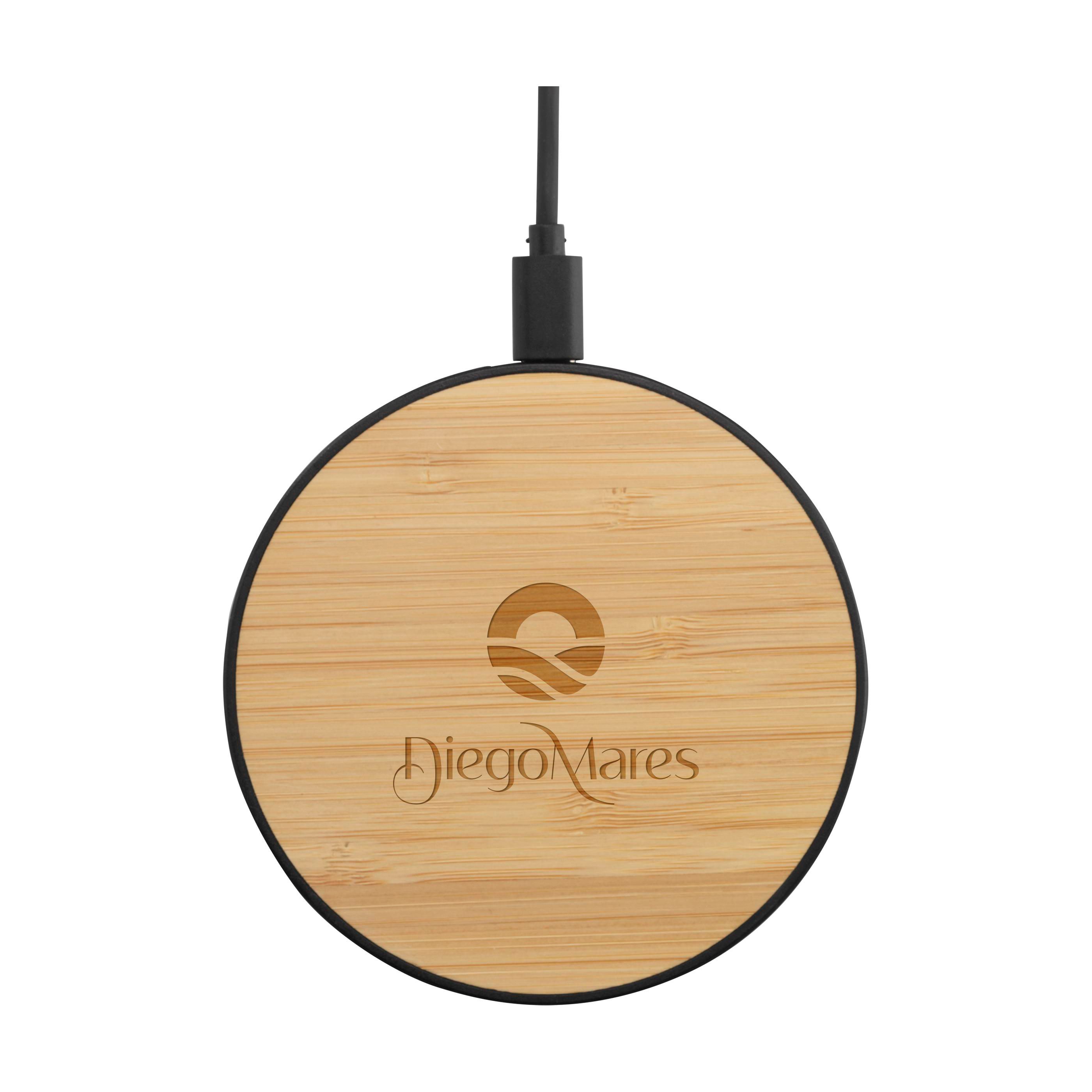 Bamboo 15W Wireless Fast Charger hargeur rapide
