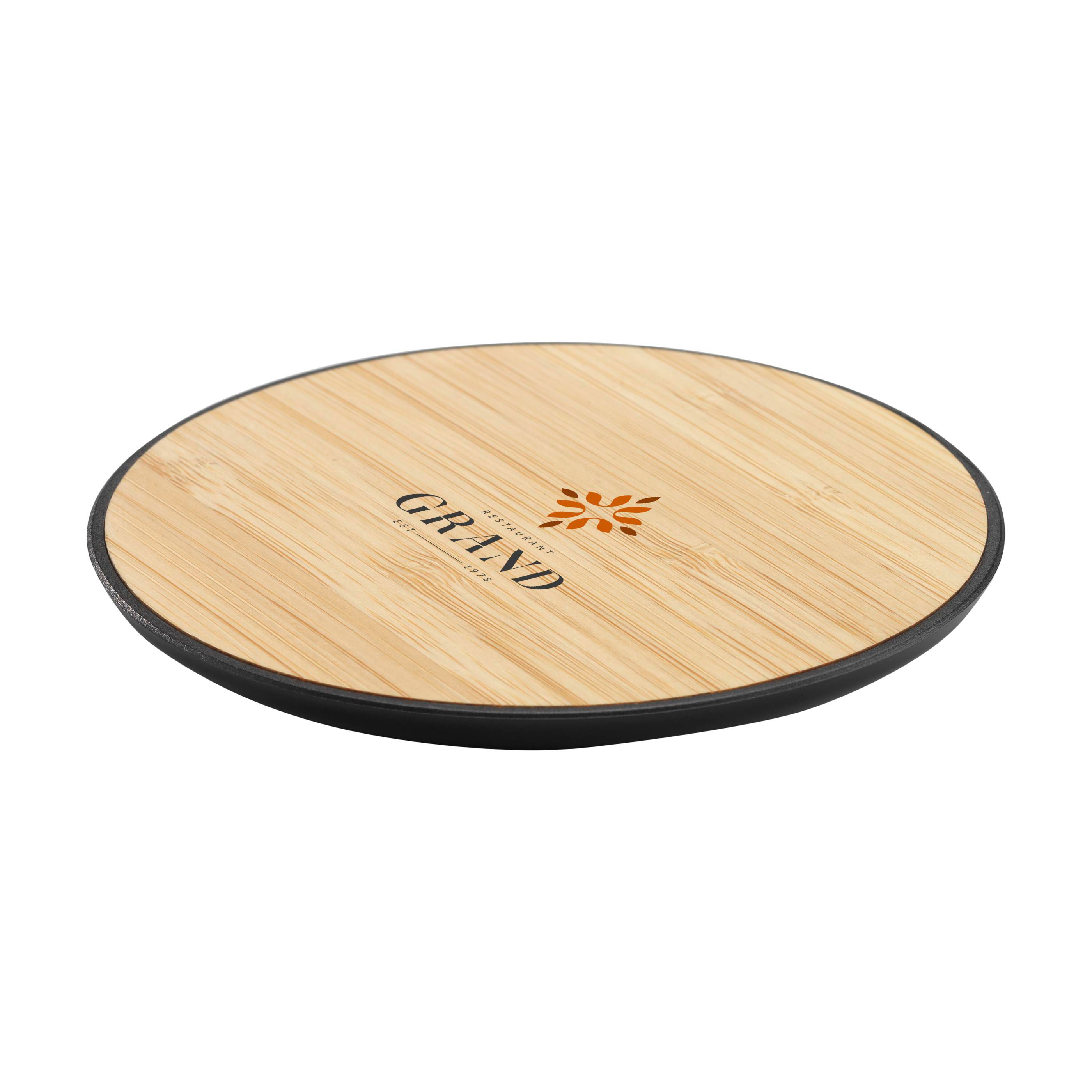 Bamboo 15W Wireless Fast Charger hargeur rapide