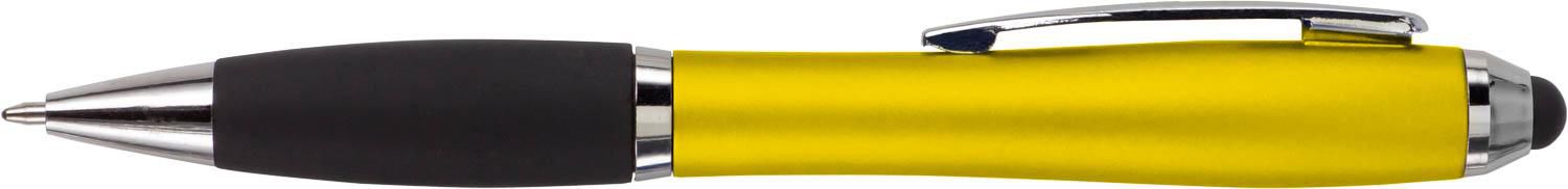 Kuglepen af ABS plast Lana - gul