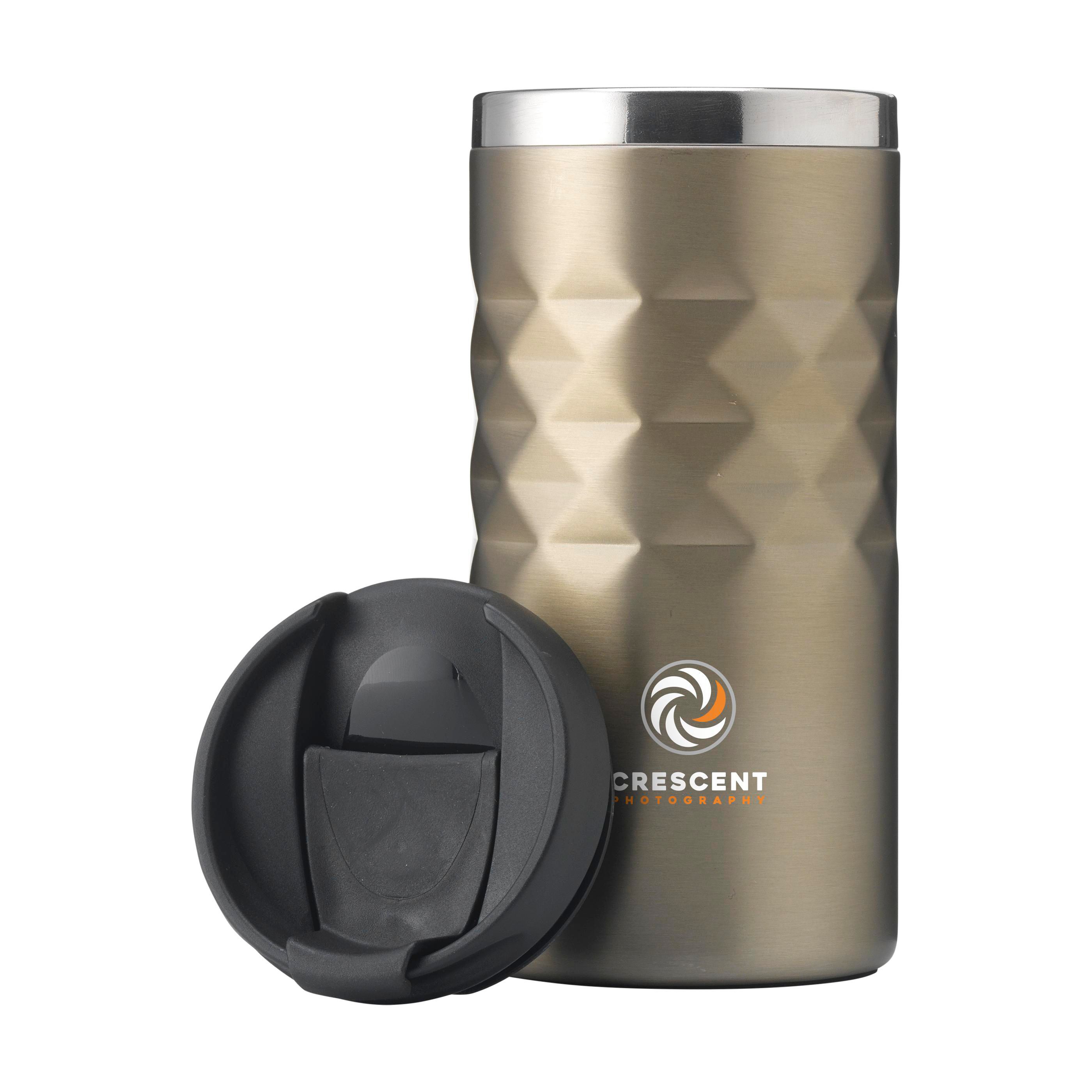 Geometric Mug RCS Recycled Steel 280 ml gobelet iso