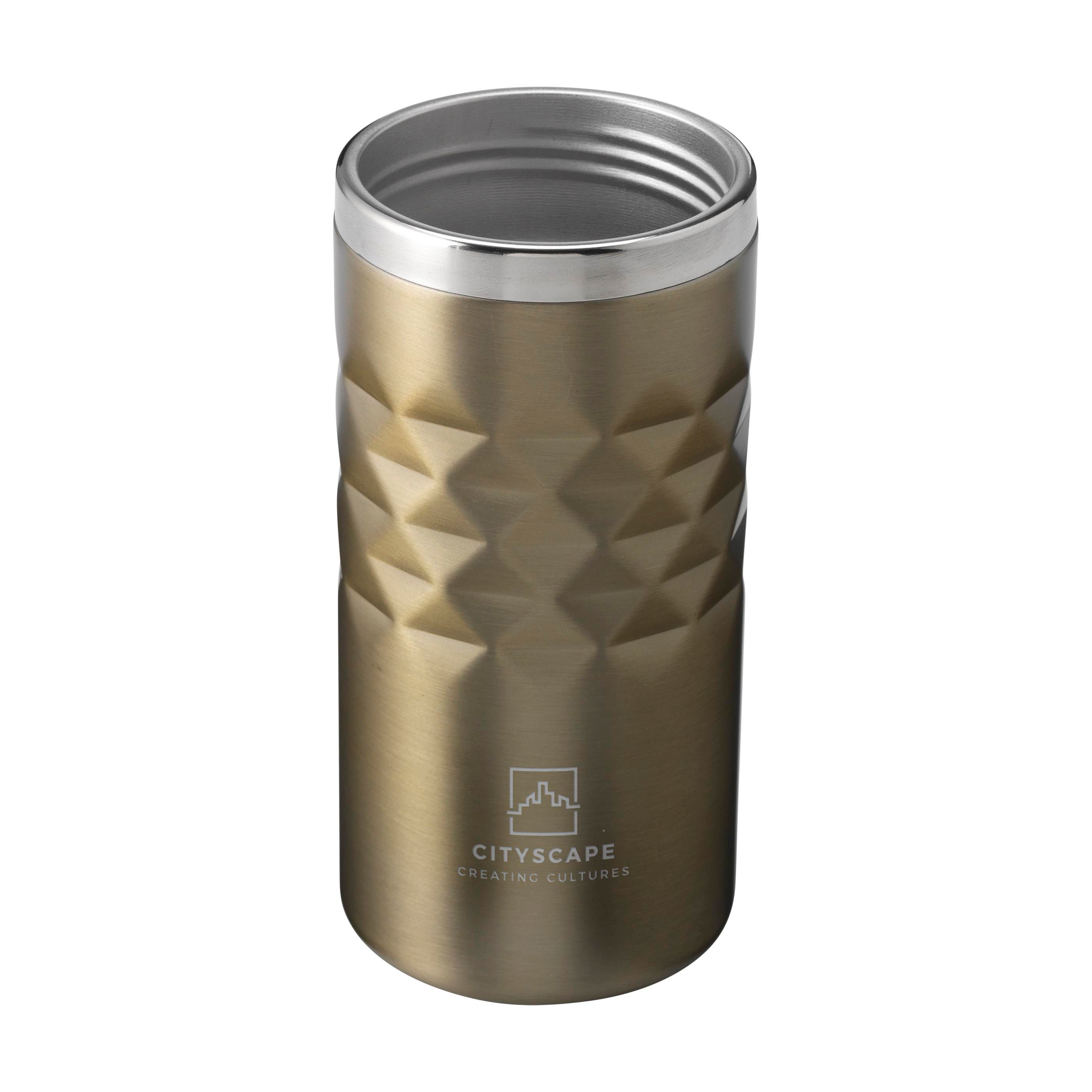 Geometric Mug RCS Recycled Steel 280 ml gobelet iso