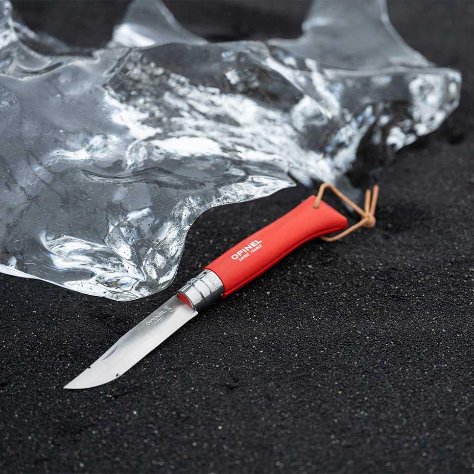 Opinel Colorama No 08 couteau de poche en étui à couteau