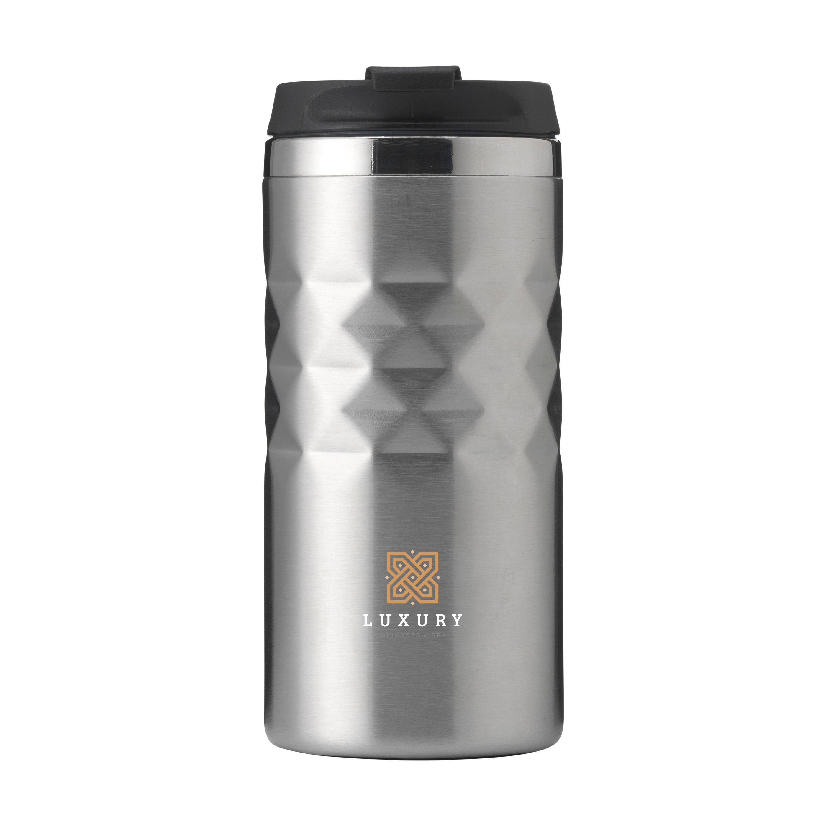 Geometric Mug RCS Recycled Steel 280 ml gobelet iso