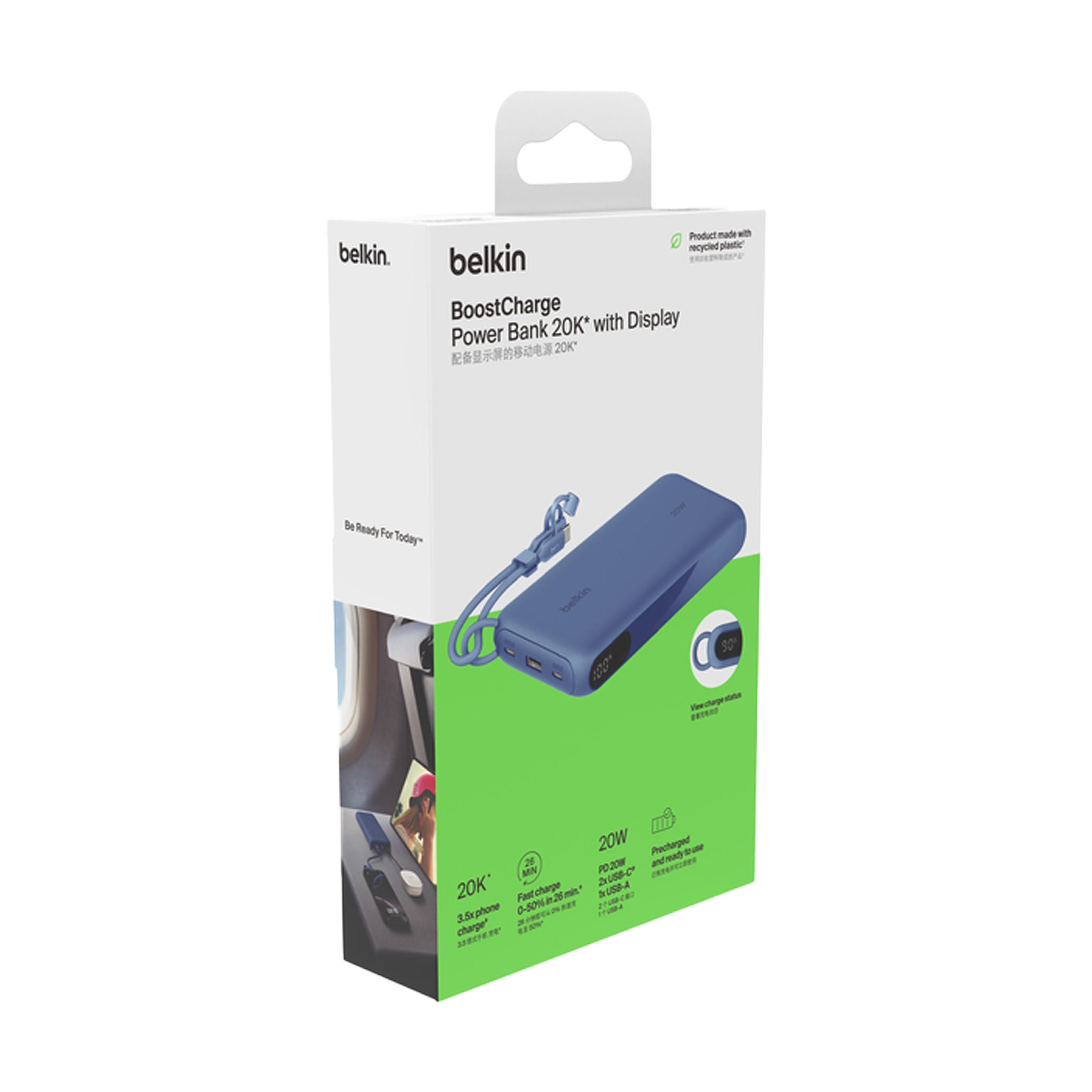 Belkin BoostCharge Powerbank 20K with Display