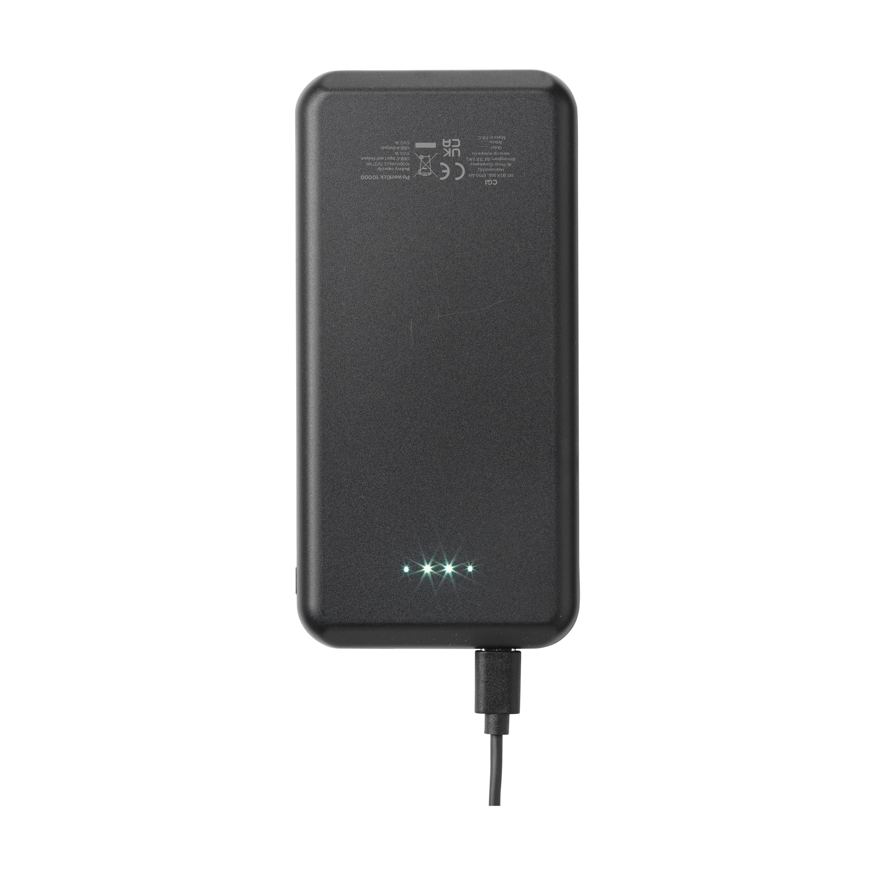 PowerKick 10000 RCS Recycled Powerbank chargeur