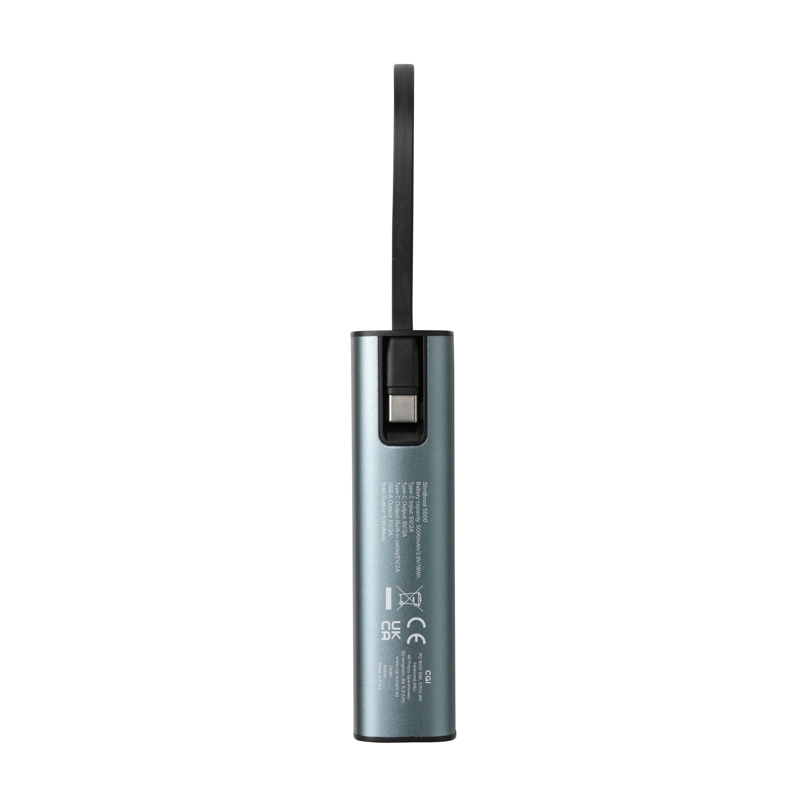 SlimBoost 5000 RCS R-Alu Powerbank chargeur