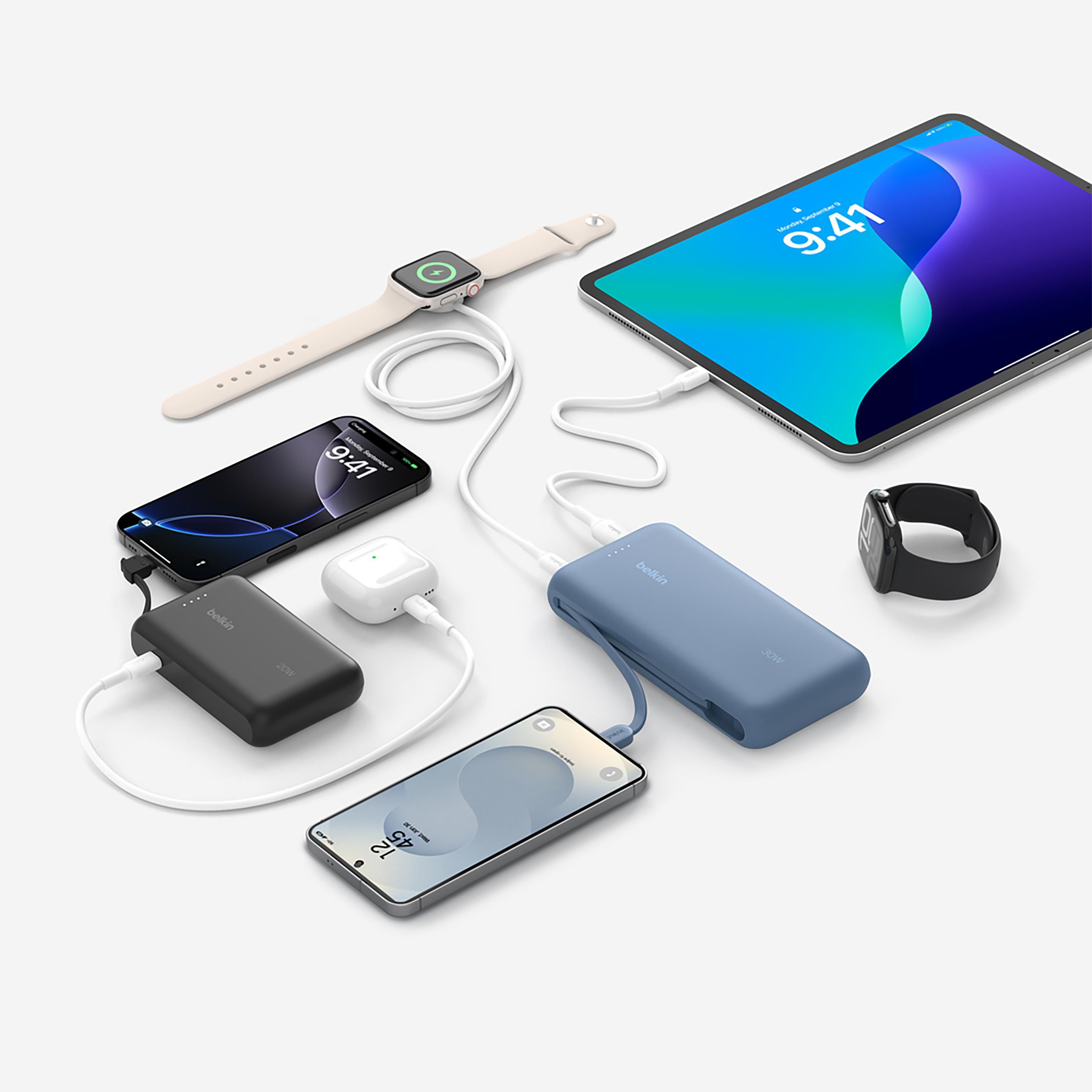Belkin BoostCharge Power Bank 20K Câble intégré