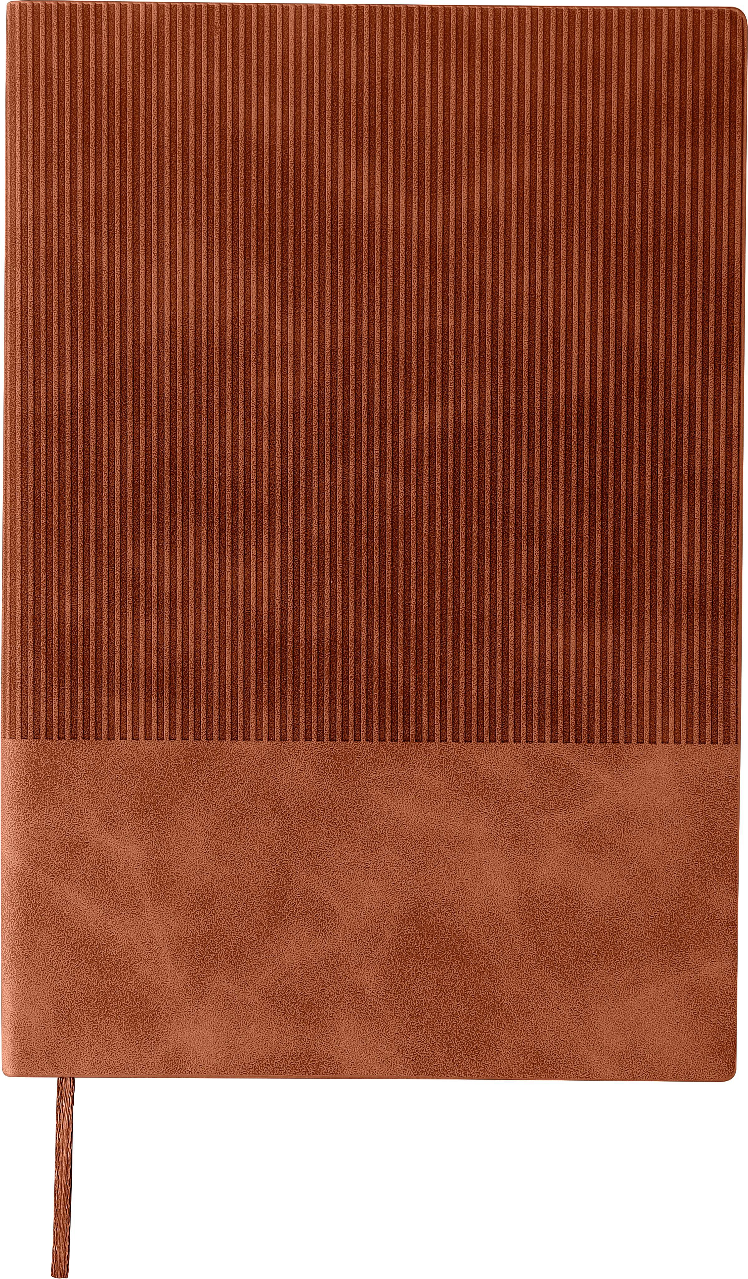 Recyceltes PU-Notizbuch (A5) Elian