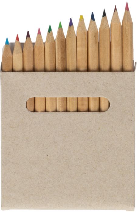 Set di matite colorate Devin | 12 pezzi