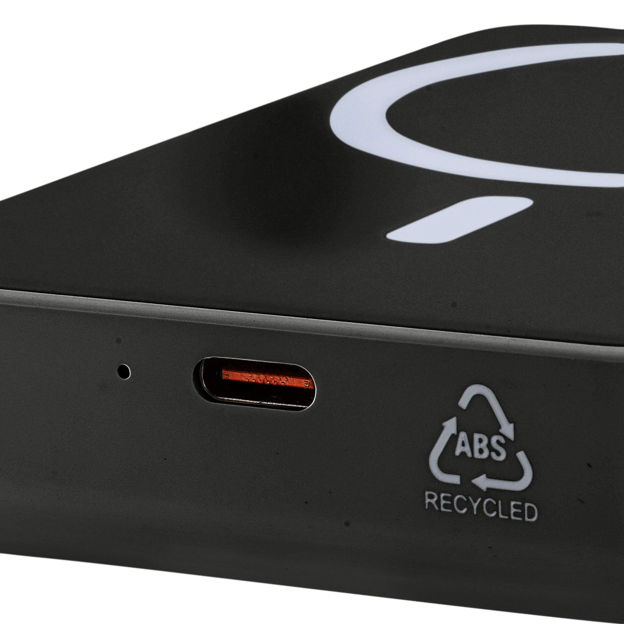 Batterie externe avec chargeur sans fil Meno | Recyclée | 10&nbsp;000 mAh | Compatible MagSafe