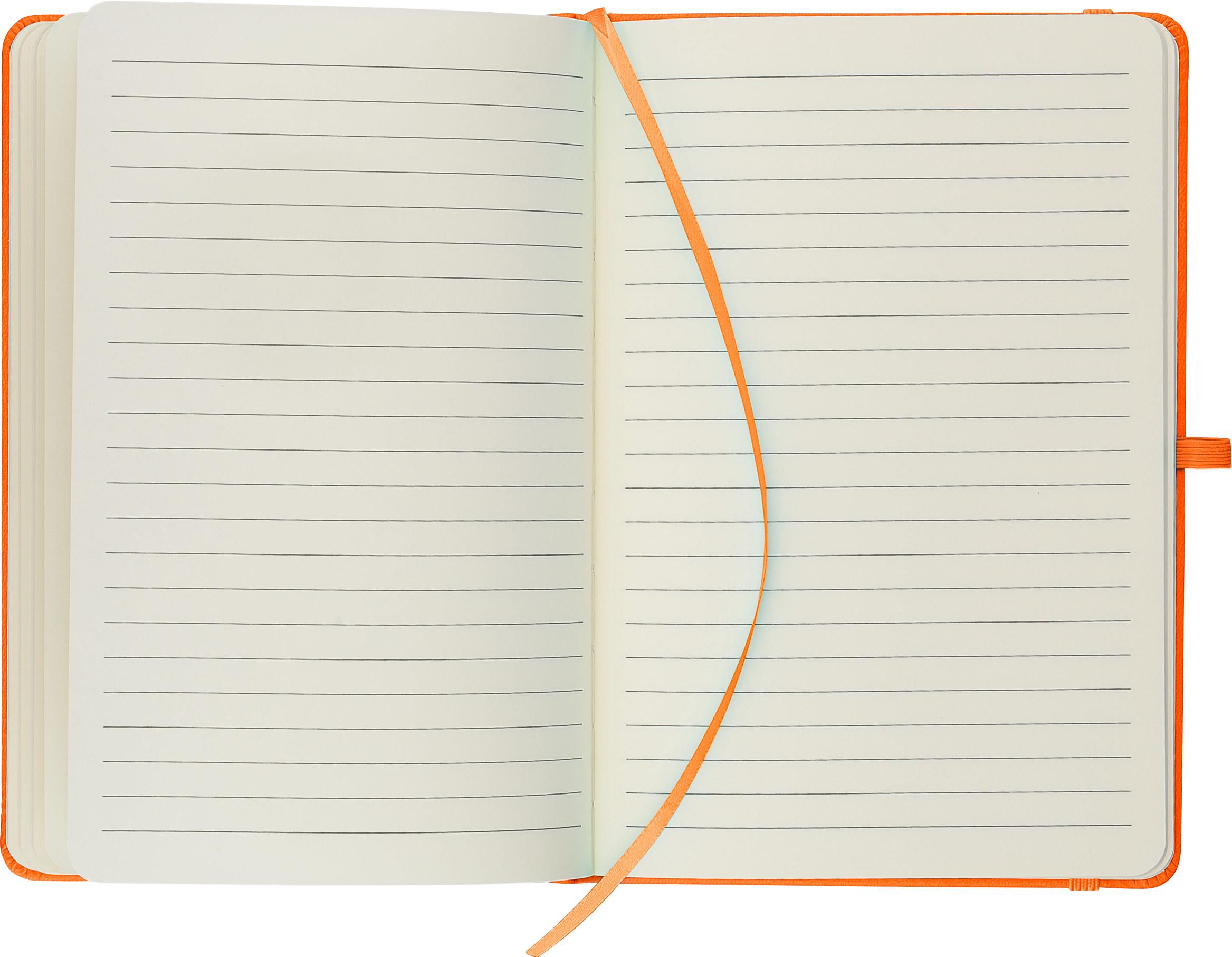 Notesbog A5 af Genbrugt Bloom, orange