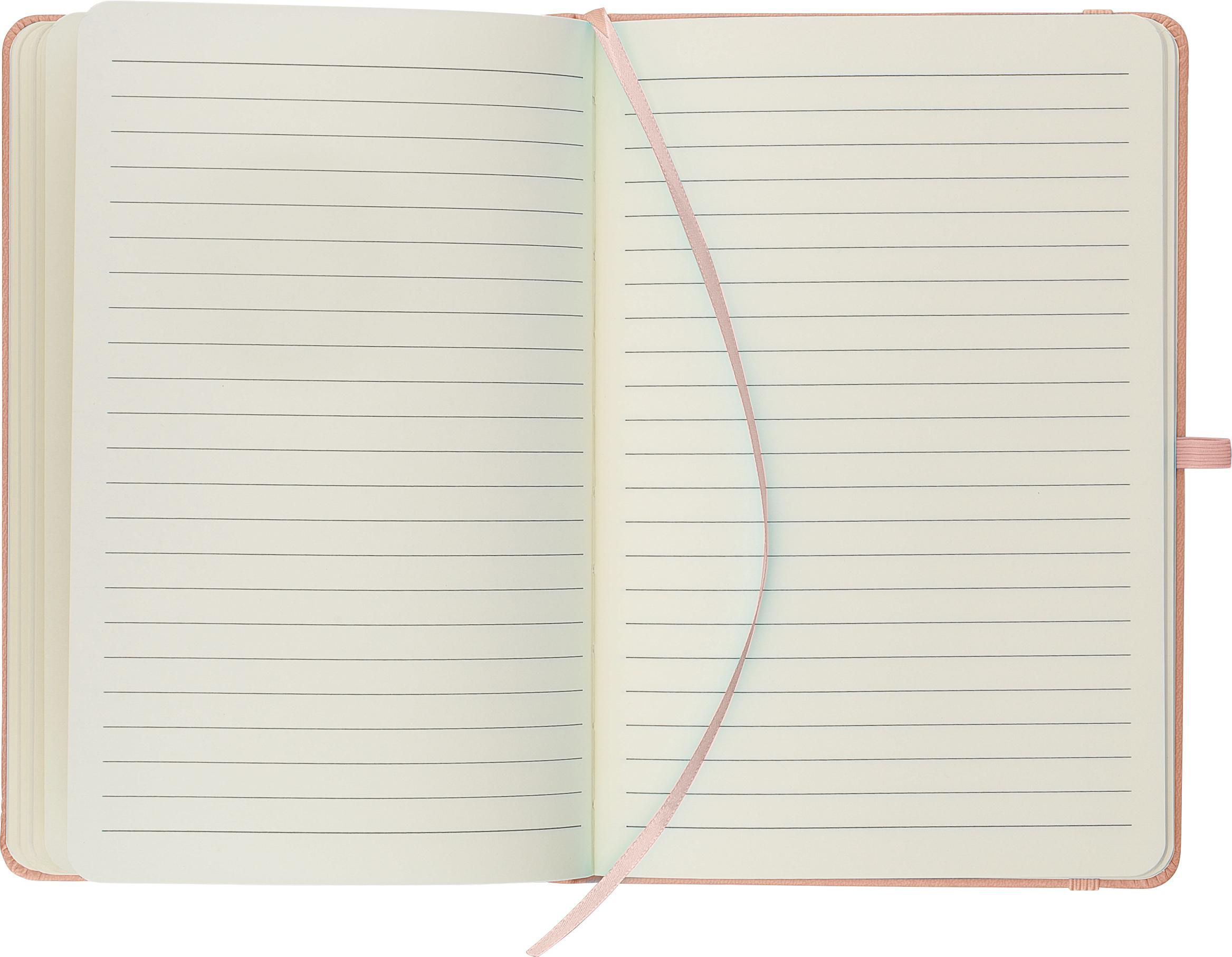 Notesbog A5 af Genbrugt Bloom, pink