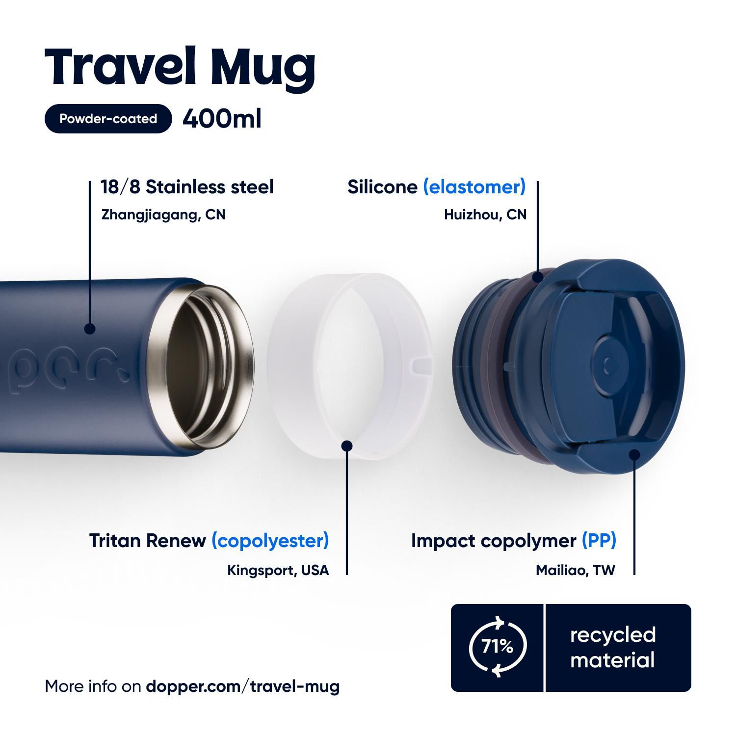Dopper Travel Mug | 400 ml