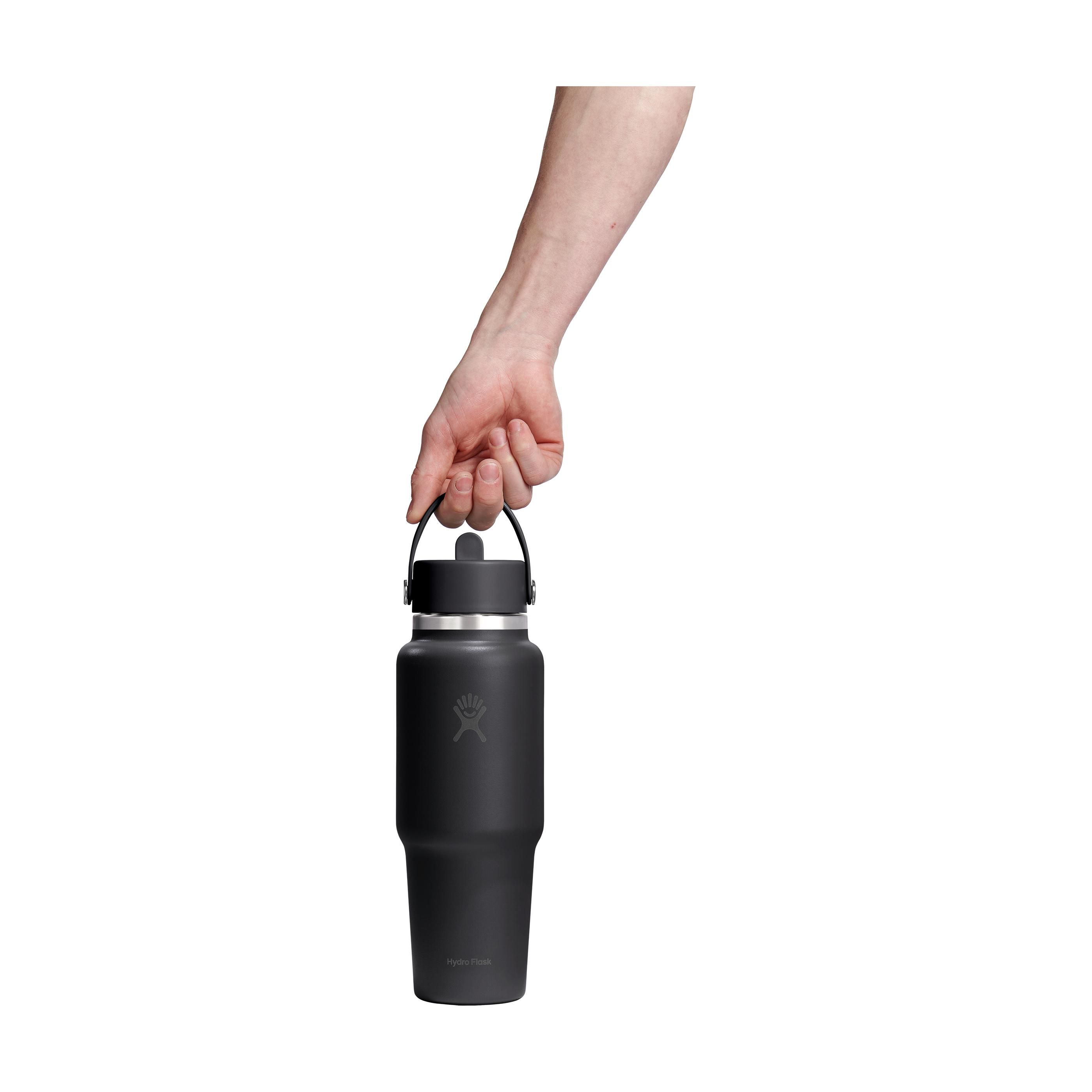Hydro Flask Wide Mouth Travel Bottle with Flex Straw Cap 946 ml bouteille d'eau