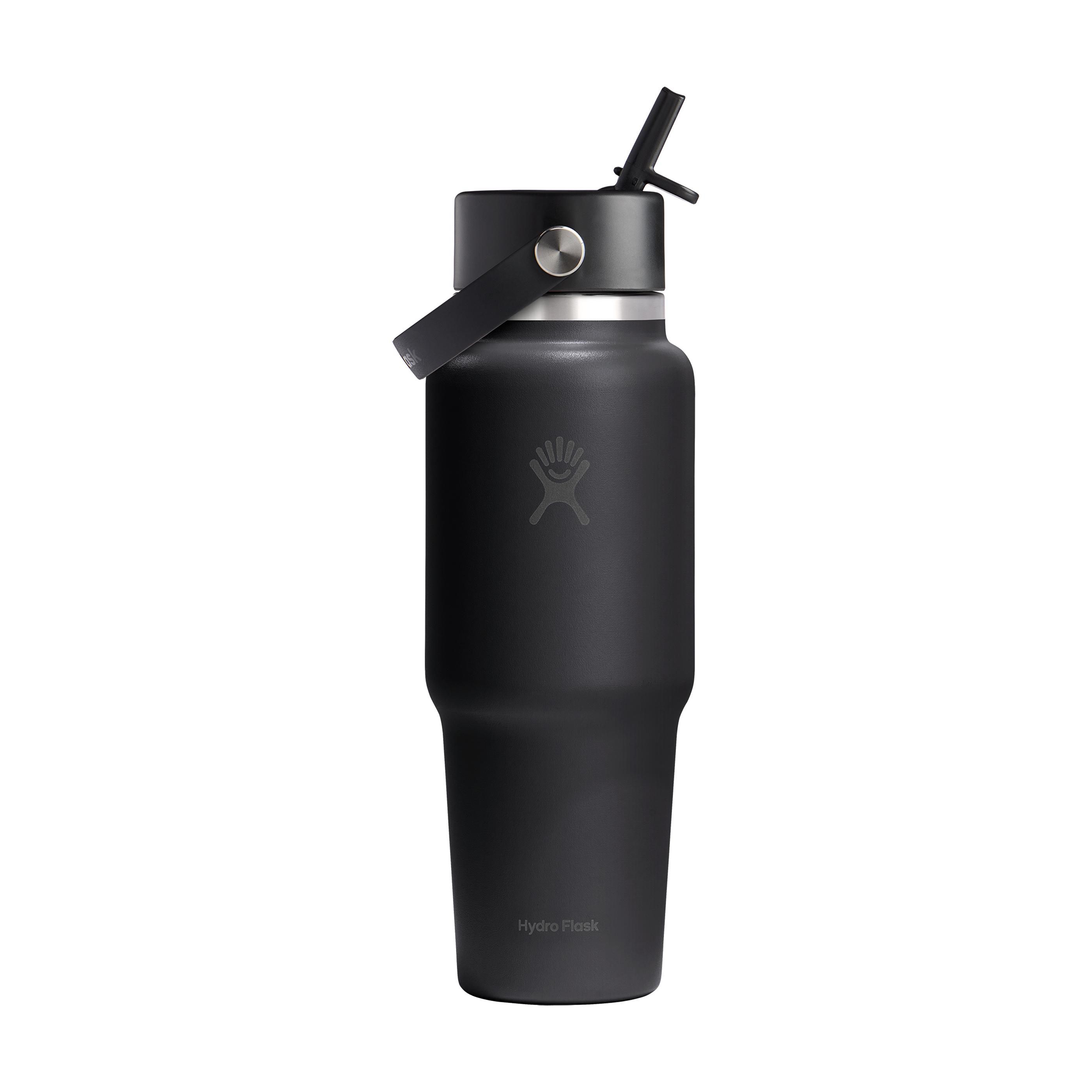 Hydro Flask Wide Mouth Travel Bottle with Flex Straw Cap 946 ml bouteille d'eau