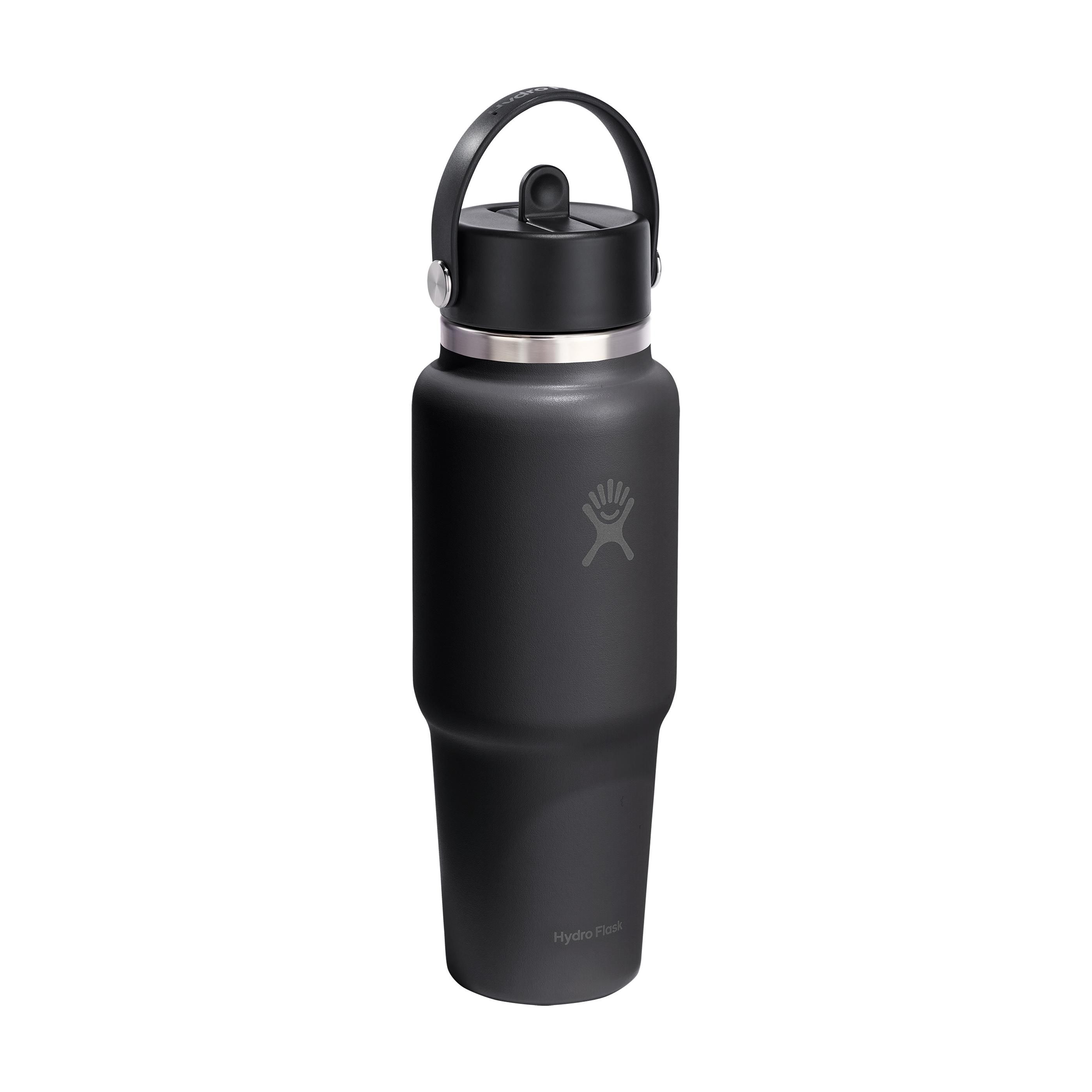 Hydro Flask Wide Mouth Travel Bottle with Flex Straw Cap 946 ml bouteille d'eau