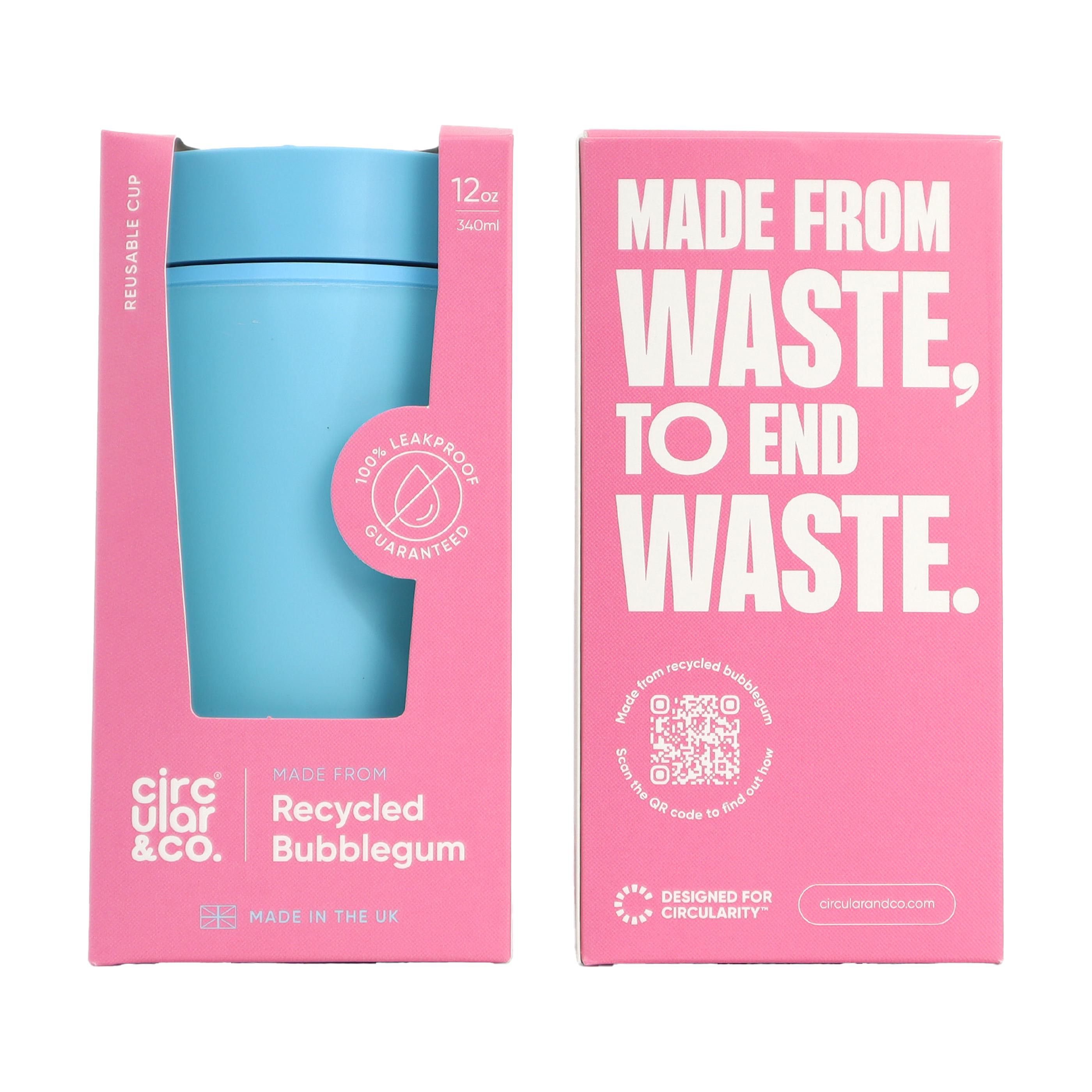 Circular&Co Recycled Bubblegum Coffee Cup 227 ml mug