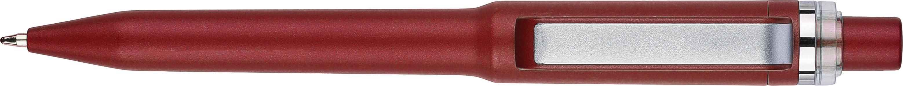Kuglepen af Genbrugt ABS plast Zephyra - bordeaux