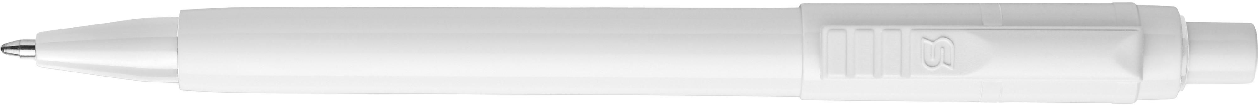 Stilolinea Baron ABS plast kuglepen pen - hvid