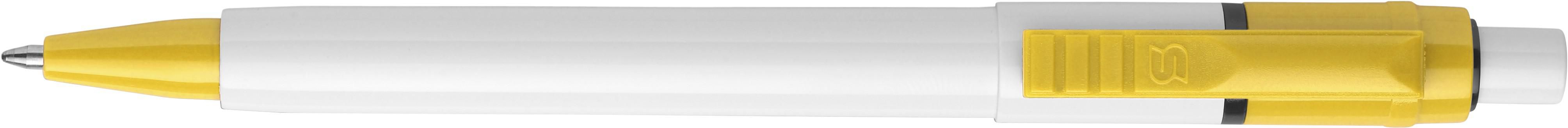 Stilolinea Baron ABS plast kuglepen pen - gul