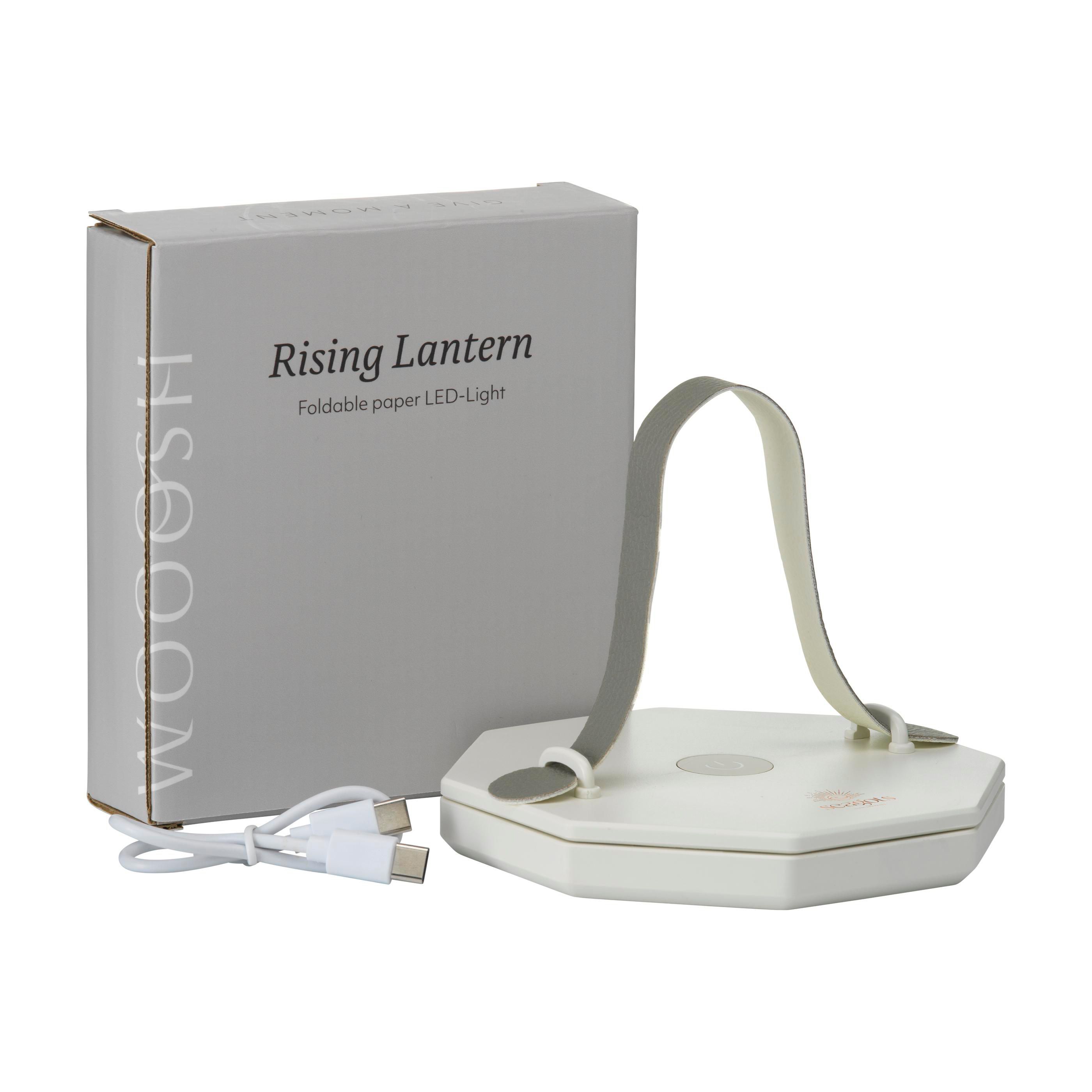 Wooosh Rising Lantern lampe LED en papier