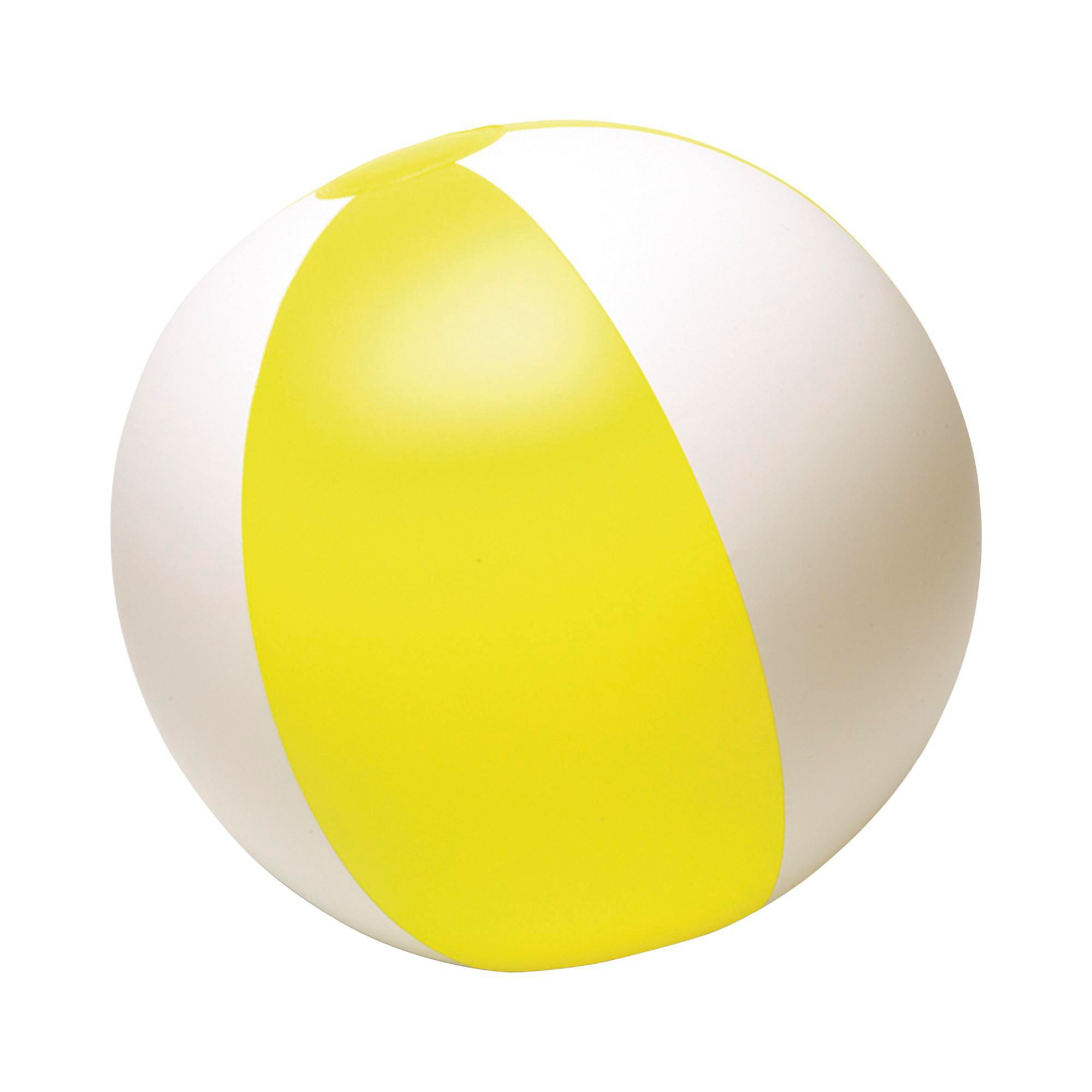 Strandbold af PVC Lola - gul