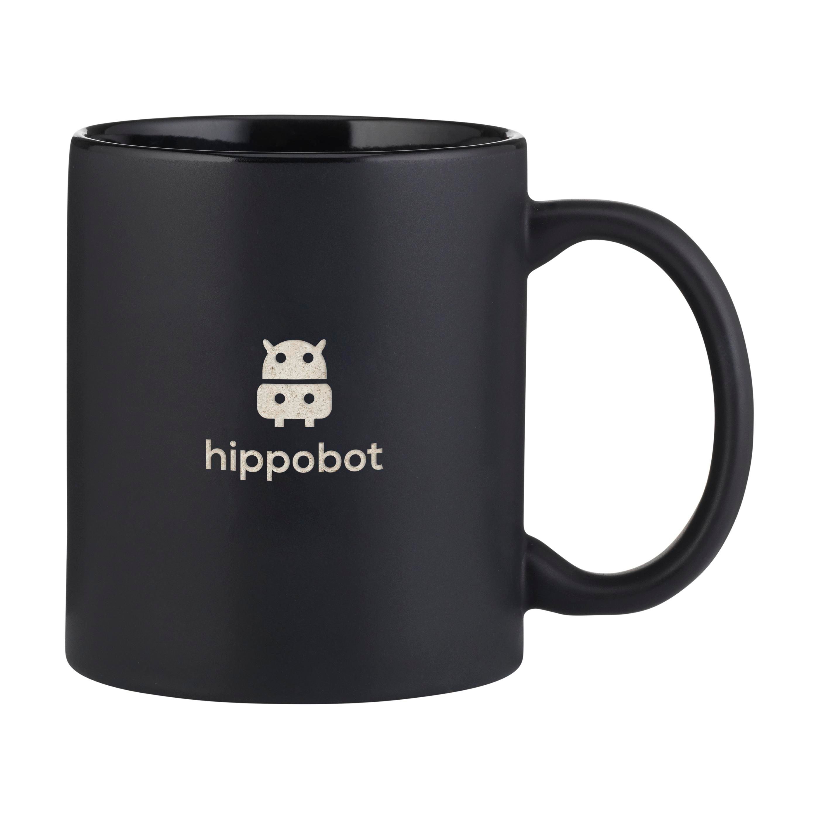 Kitty Mug Matt Black 350 ml