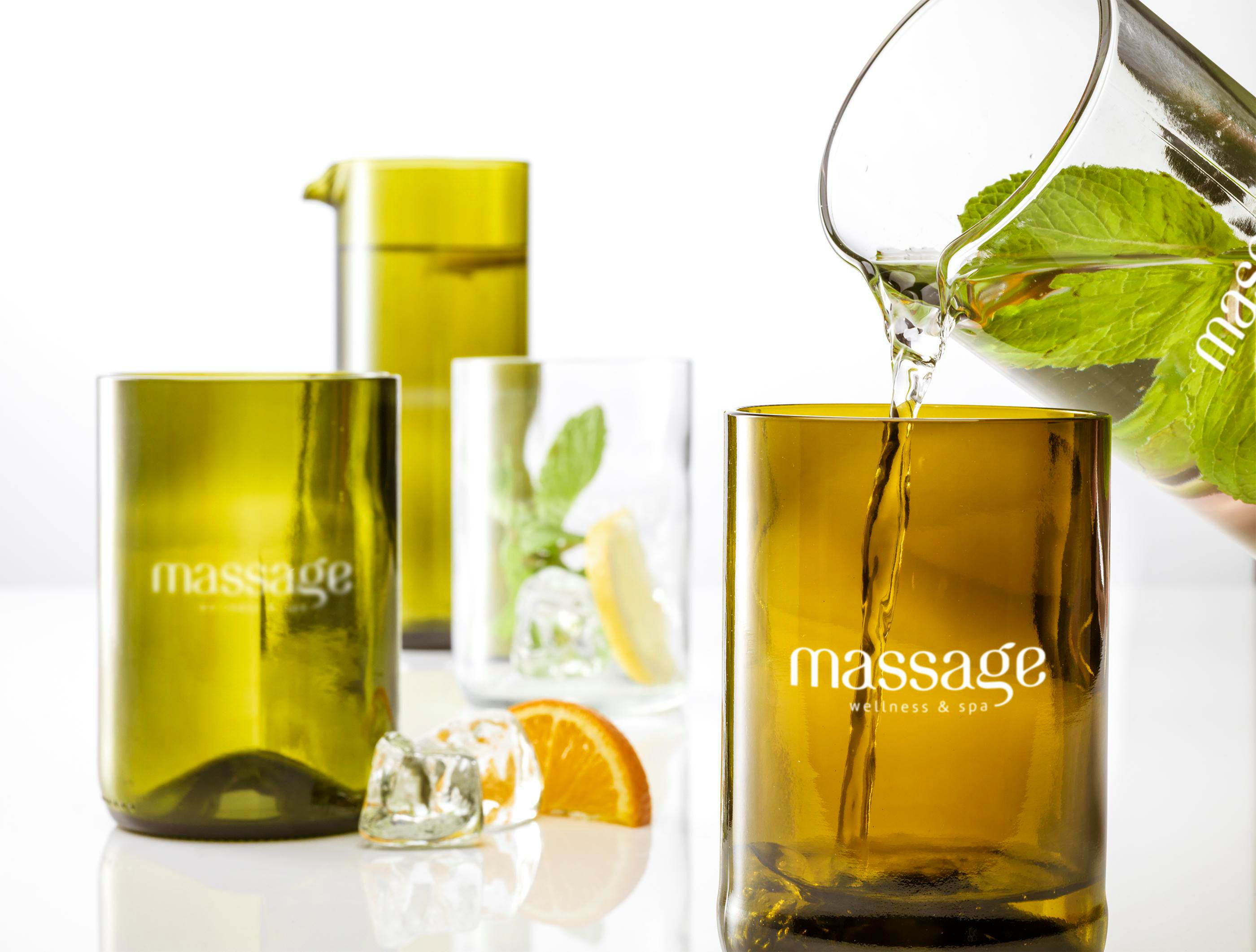 Rebottled® Tumbler 400 ml verre de boire
